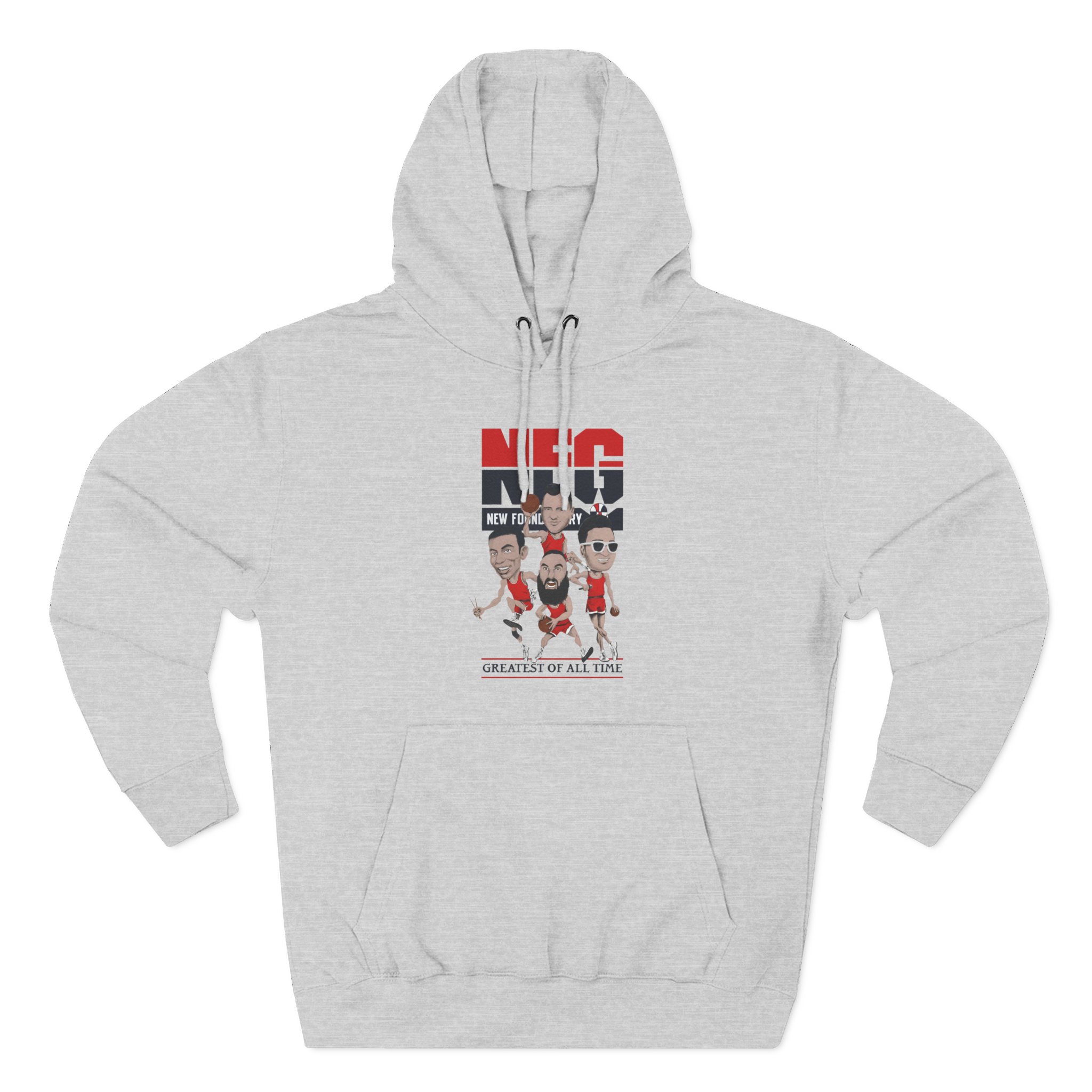 New Found Glory Basketball Three-Panel Fleece Hoodie