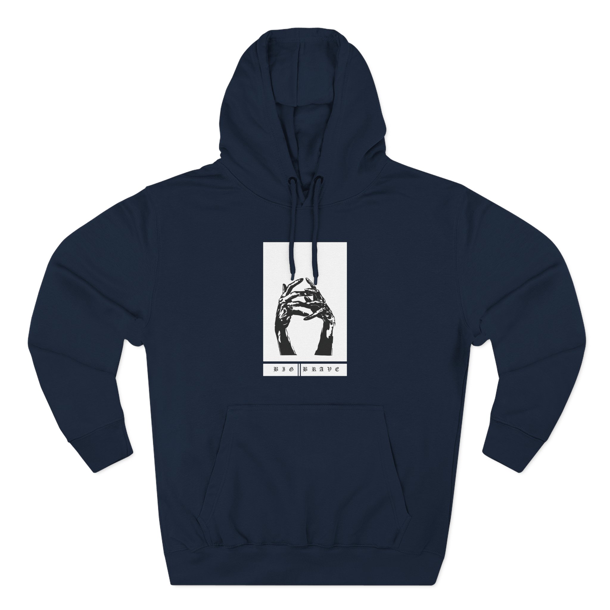 Big Brave Three-Panel Fleece Hoodie