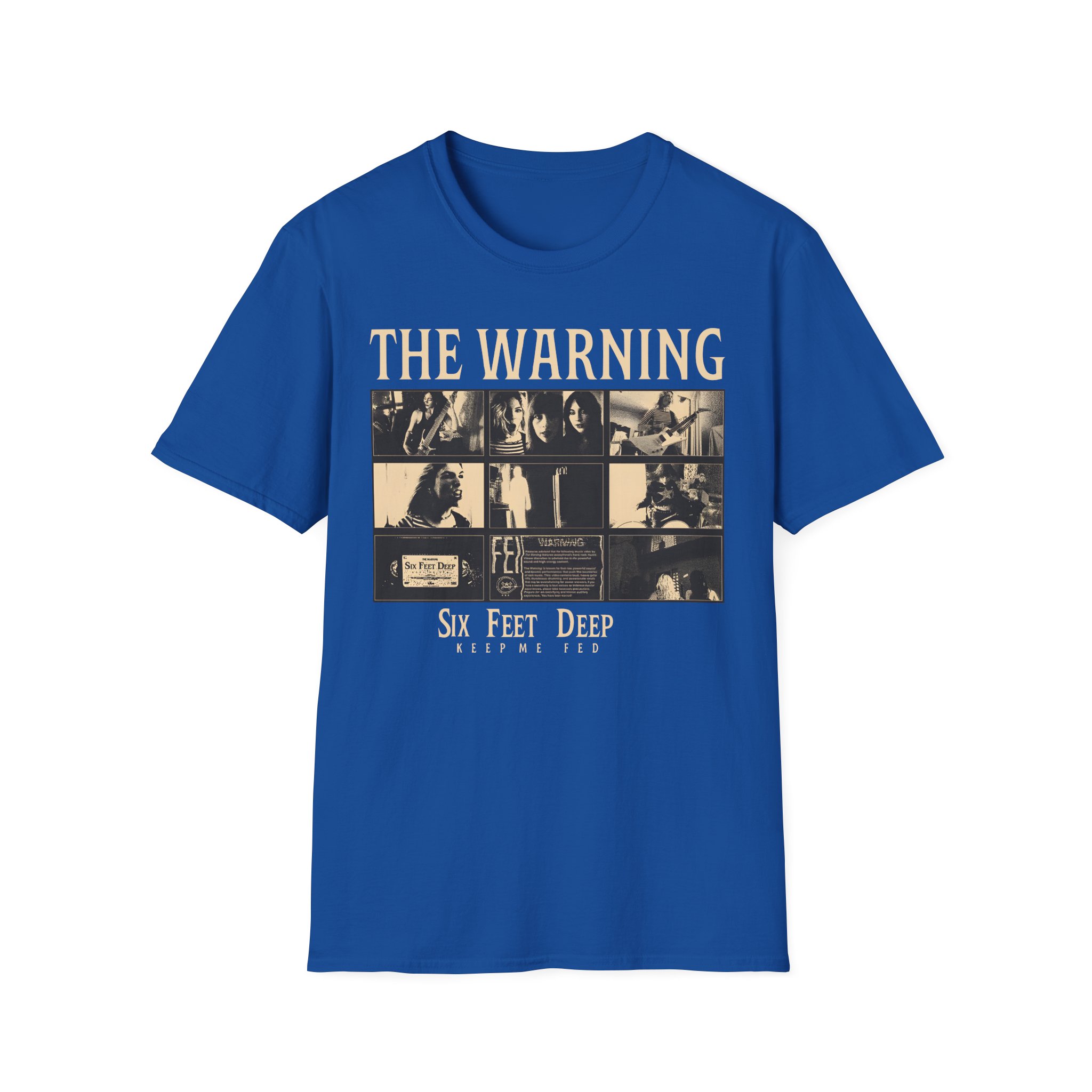 The Warning Six Feet Deep Unisex Softstyle T-Shirt
