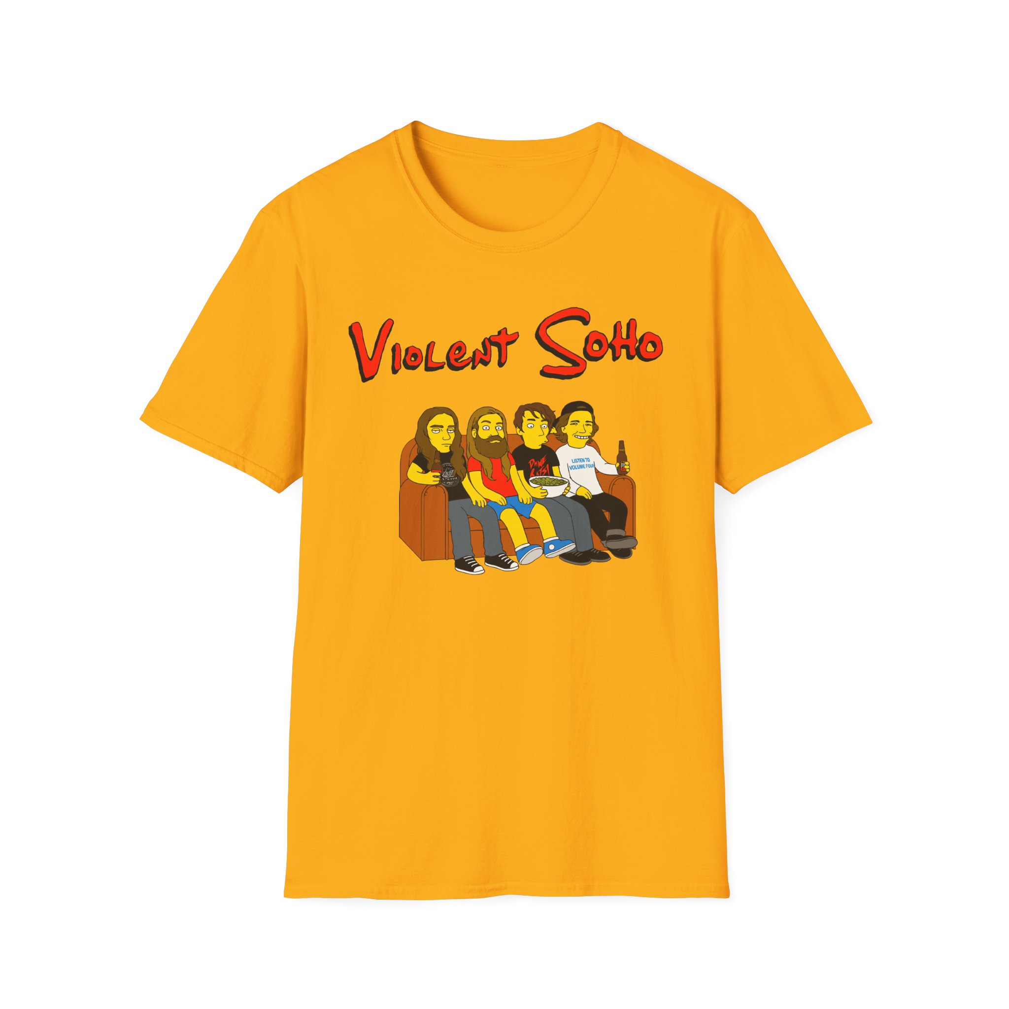 Violent Soho Springfield 4122 Unisex Softstyle T-Shirt