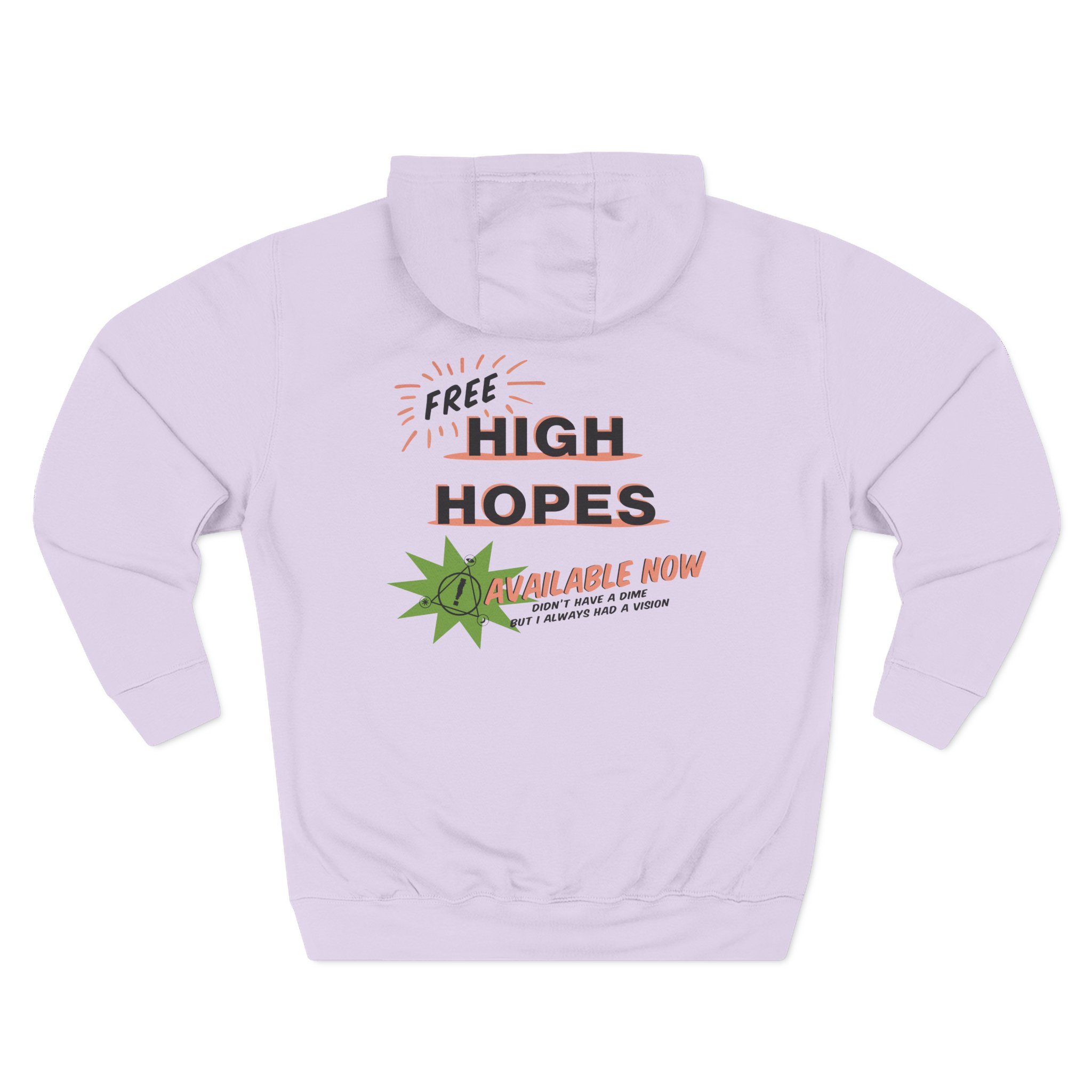 Panic at the Disco High Hopes Three-Panel Fleece Hoodie