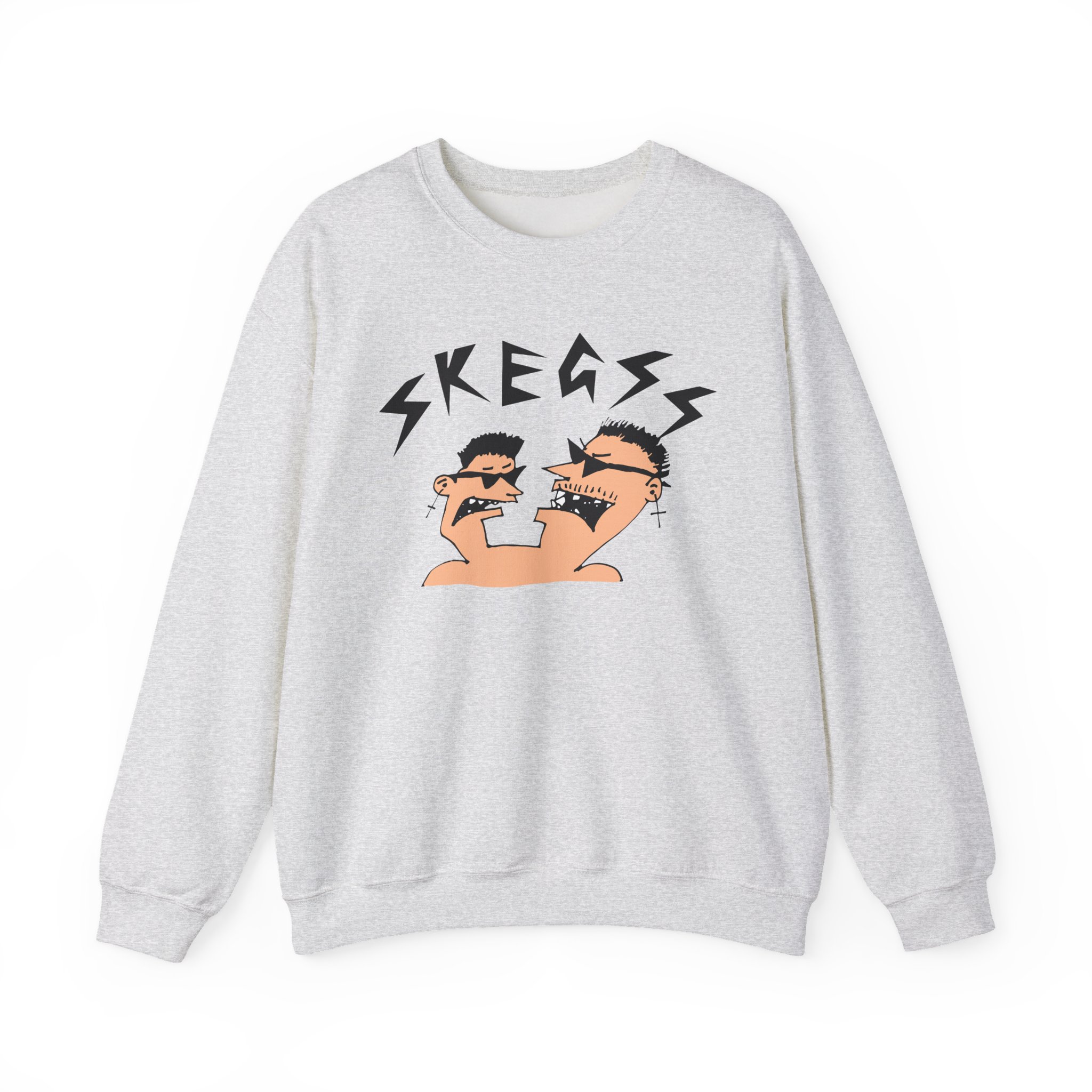 Skegss Two Heads Unisex Heavy Blendâ„¢ Crewneck Sweatshirt