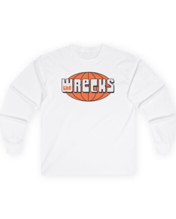 The Wrecks Retro Globe Unisex Ultra Cotton Long Sleeve Tee