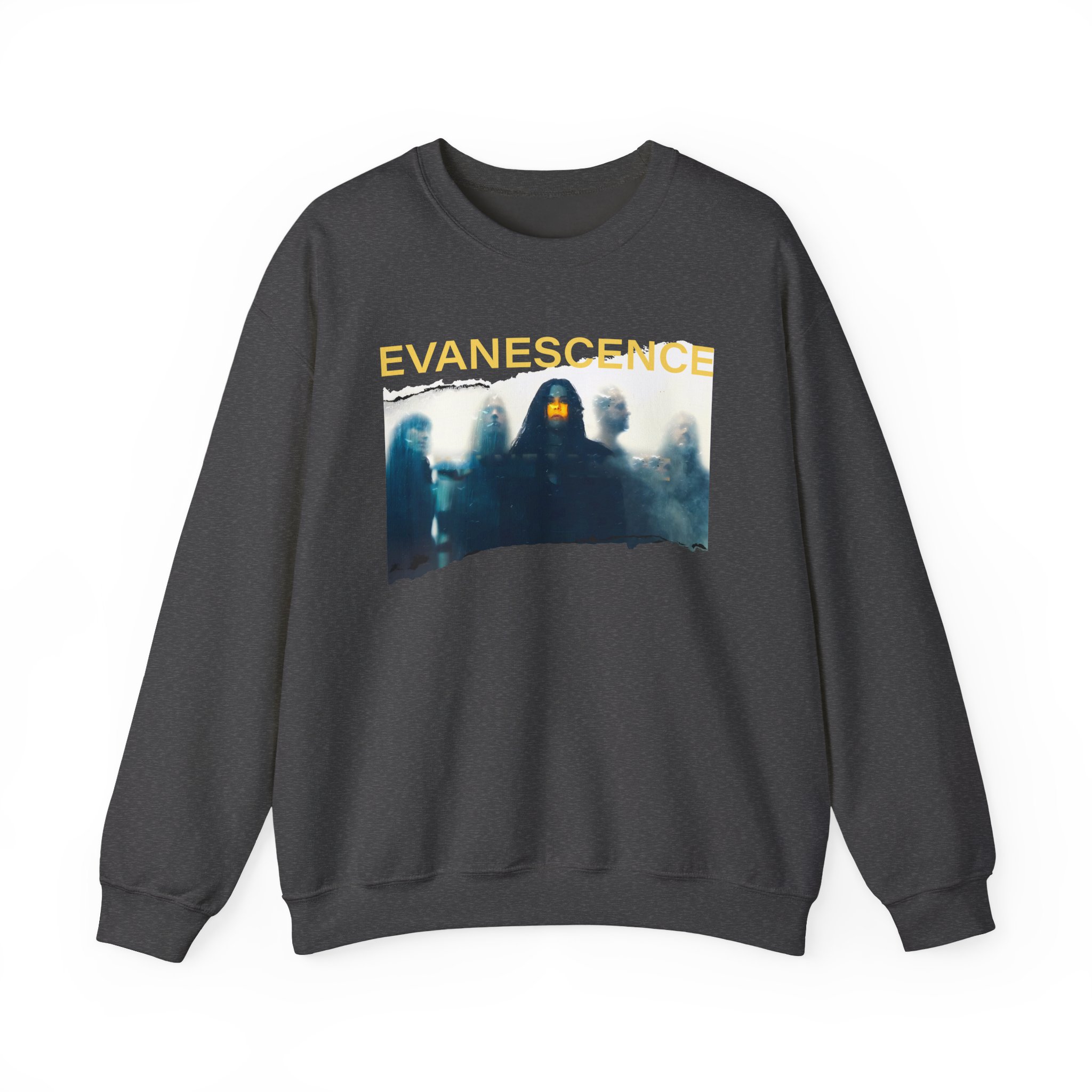Evanescence Evanescence Unisex Heavy Blendâ„¢ Crewneck Sweatshirt