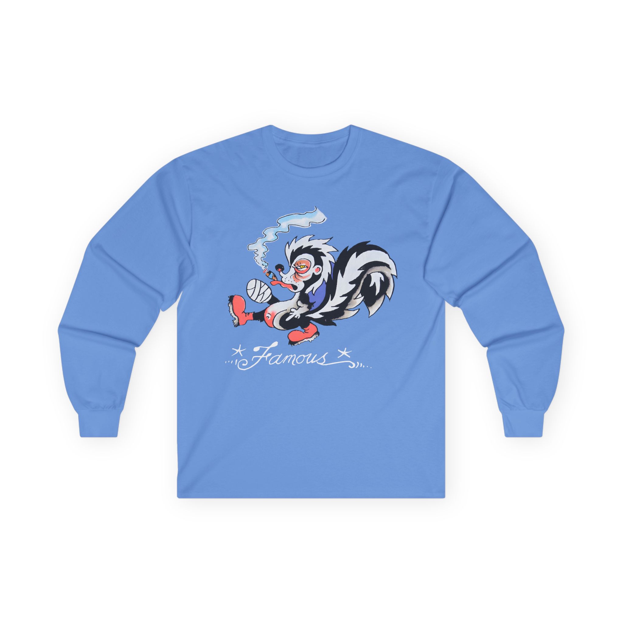 Kim Petras Famous Skunk Boxy Unisex Ultra Cotton Long Sleeve Tee