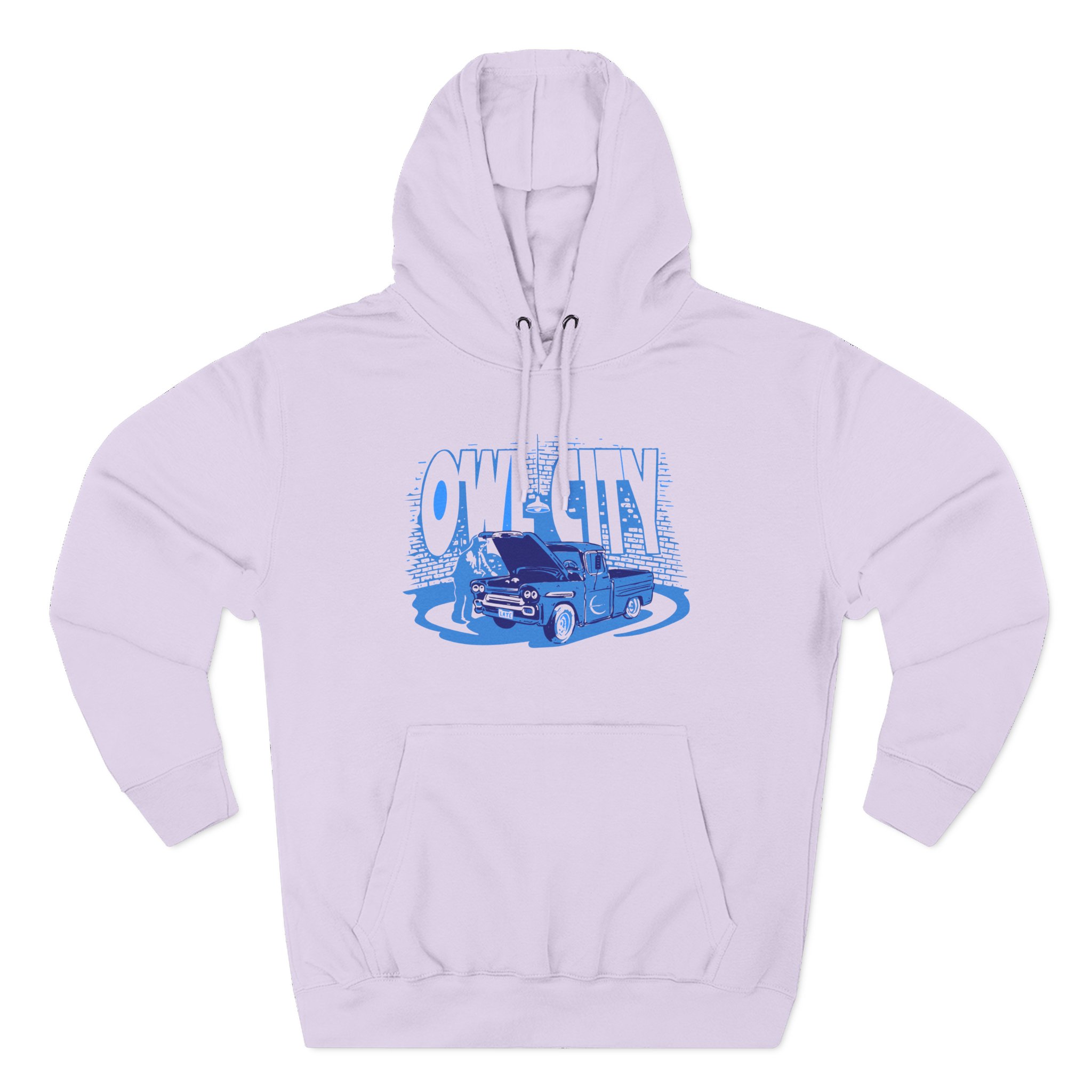 Owl City Car Trouble Three-Panel Fleece Hoodie