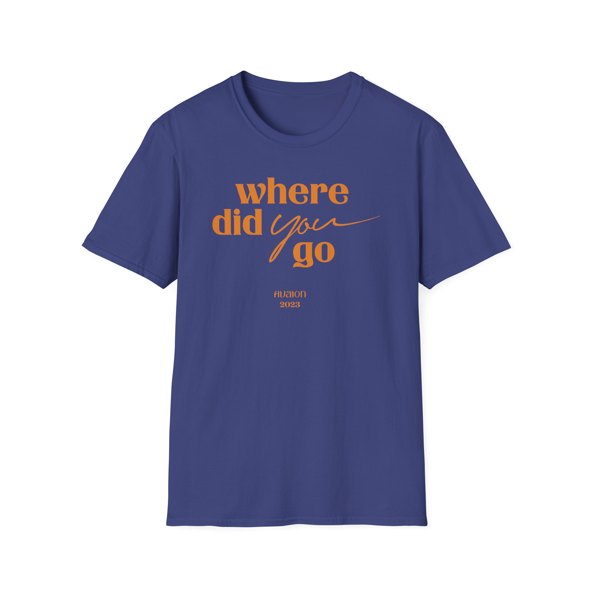 Avaion Where Did You Go Unisex Softstyle T-Shirt