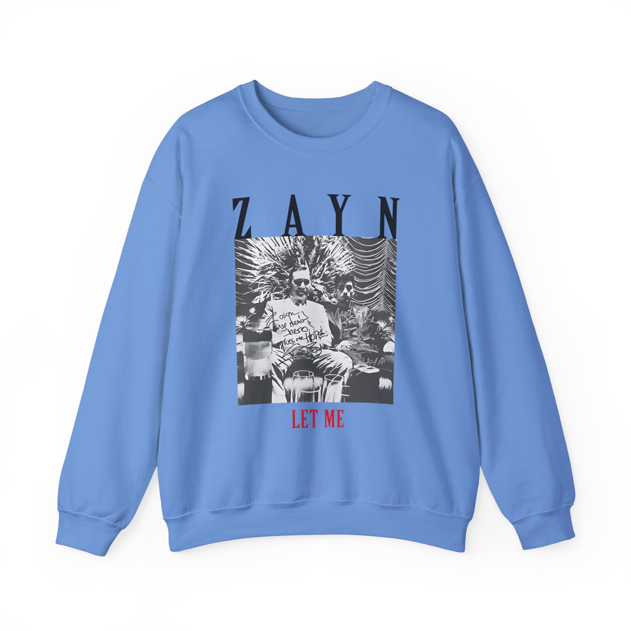 Zayn Malik Let Me Unisex Heavy Blendâ„¢ Crewneck Sweatshirt