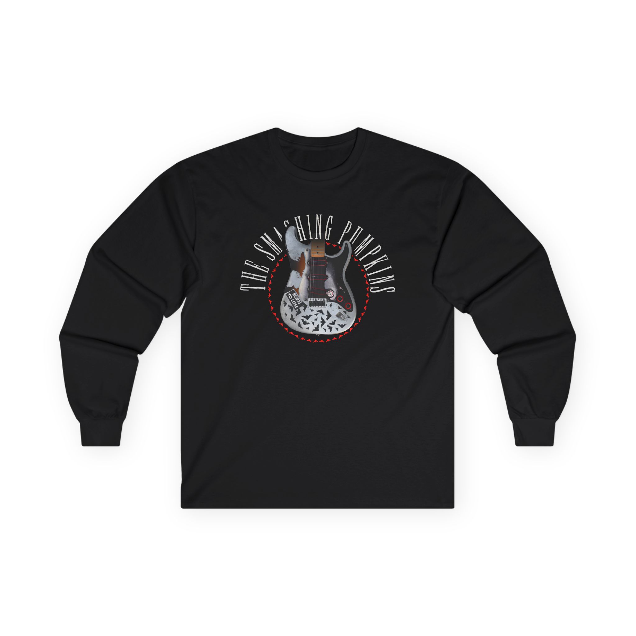 The Smashing Pumpkins Bat Strat Unisex Ultra Cotton Long Sleeve Tee