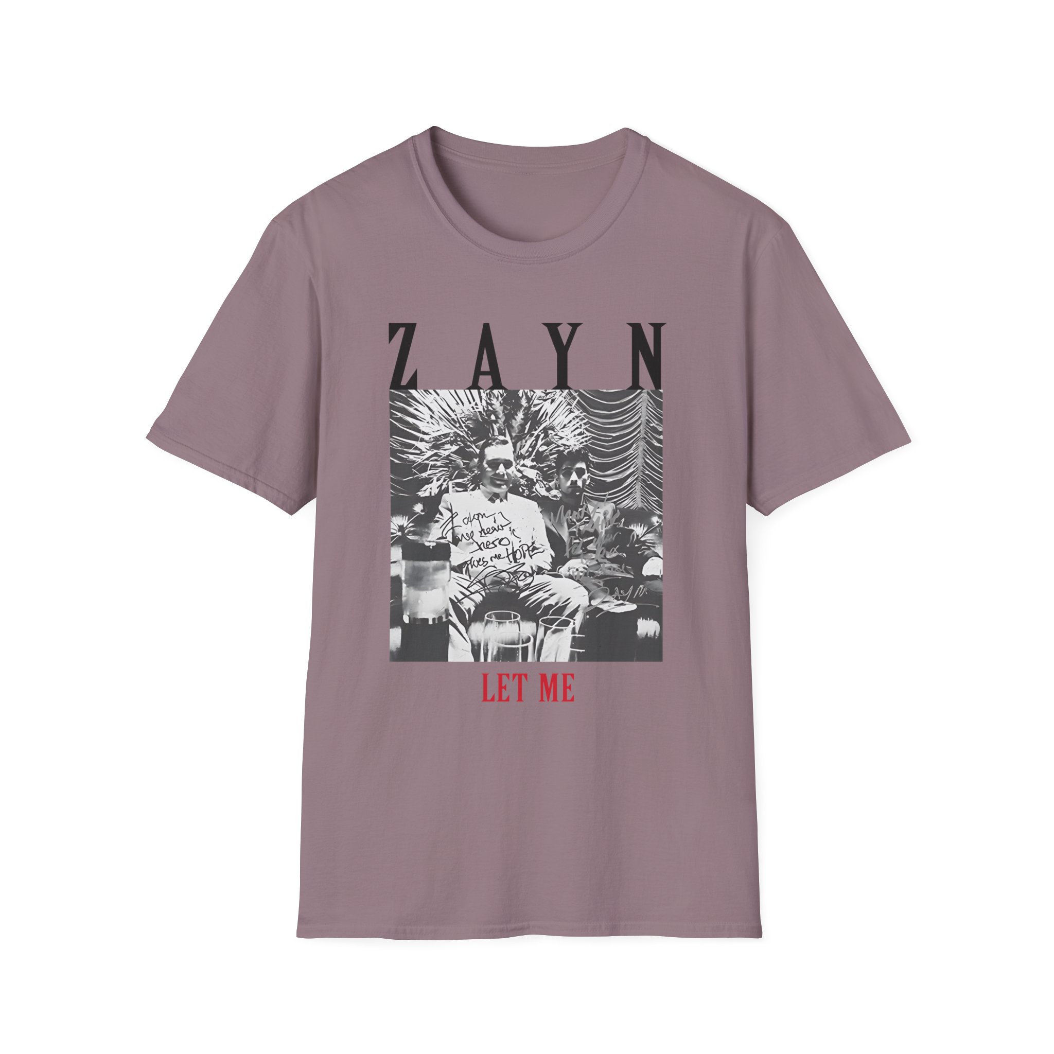 Zayn Malik Let Me Unisex Softstyle T-Shirt
