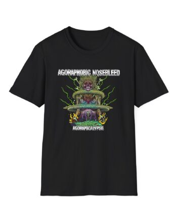 Agoraphobic Nosebleed Agorapocalypse Unisex Softstyle T-Shirt