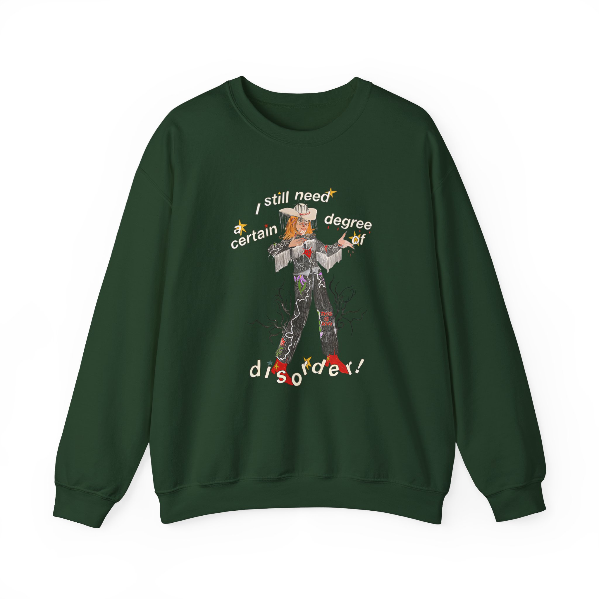 Hayley Williams Cowboy Hayley Unisex Heavy Blendâ„¢ Crewneck Sweatshirt