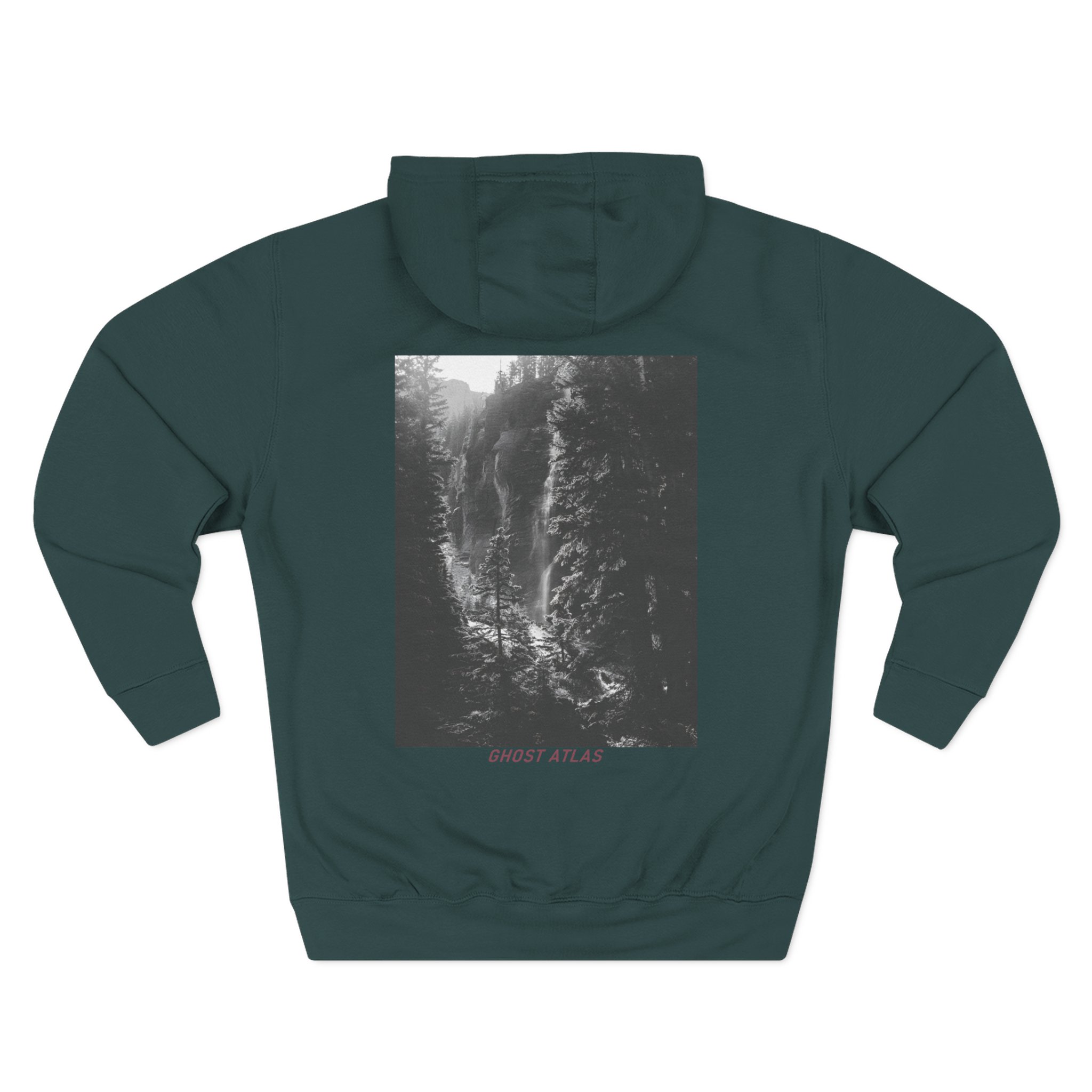 Ghost Atlas Three-Panel Fleece Hoodie