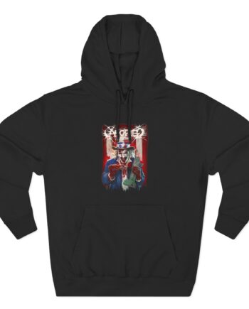 Aborted Spring 2025 North American Tour Three-Panel Fleece Hoodie