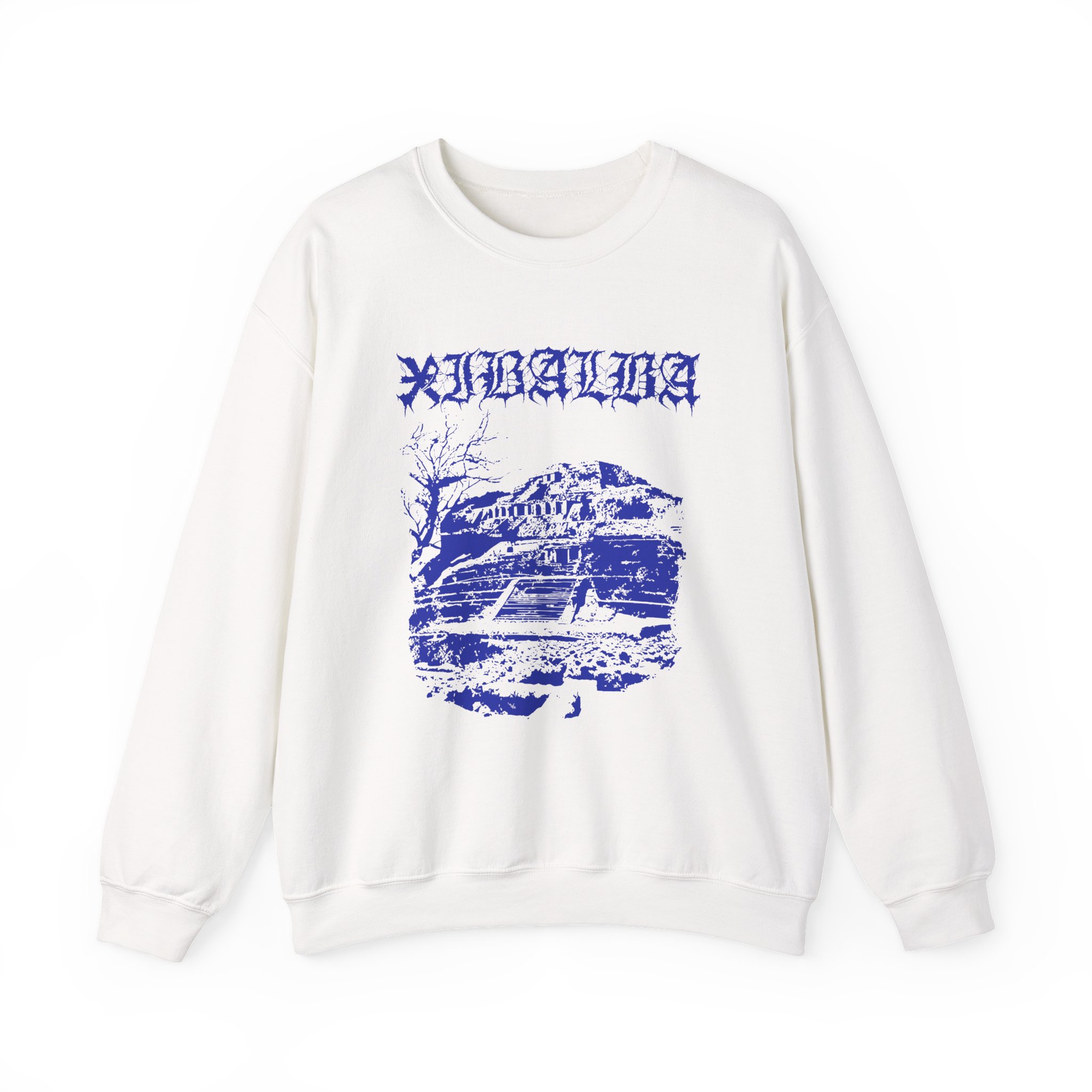 Xibalba Muerte Libertad Infierno Unisex Heavy Blendâ„¢ Crewneck Sweatshirt