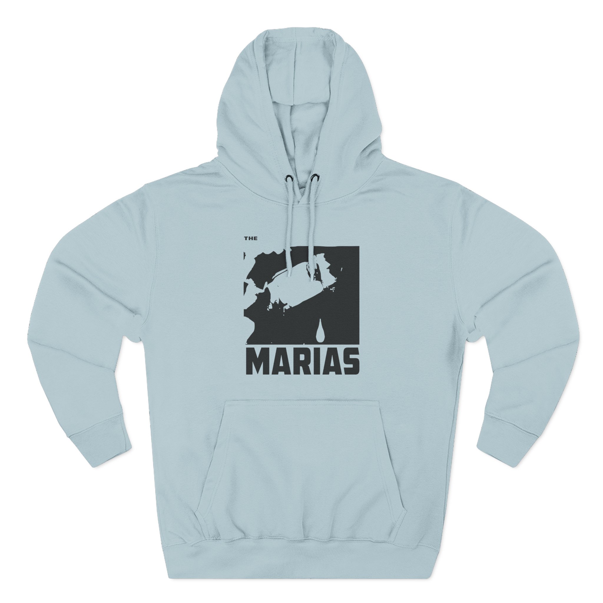 The Marias Tear Drop Three-Panel Fleece Hoodie