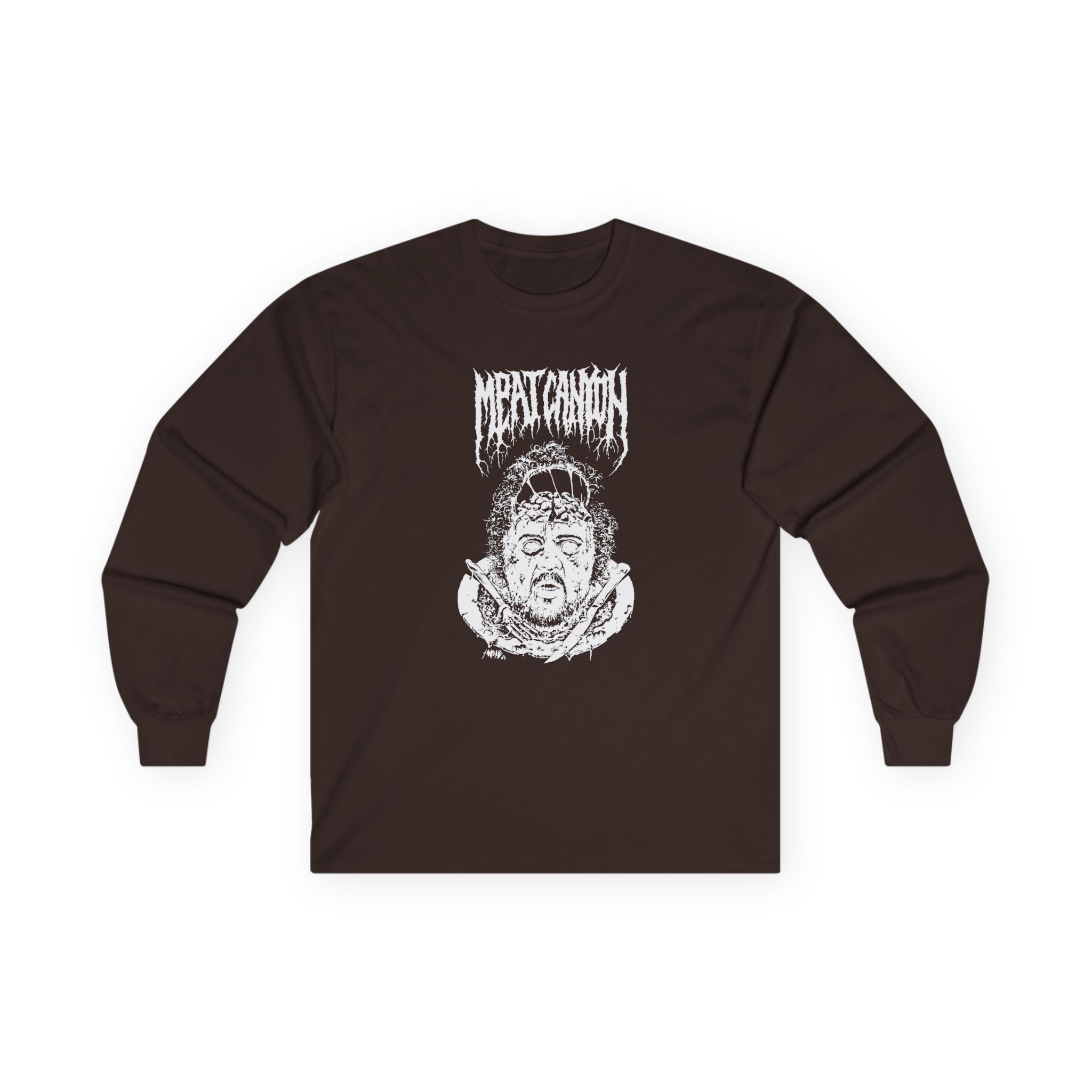 Papa Meat Canyon Brain Food Unisex Ultra Cotton Long Sleeve Tee