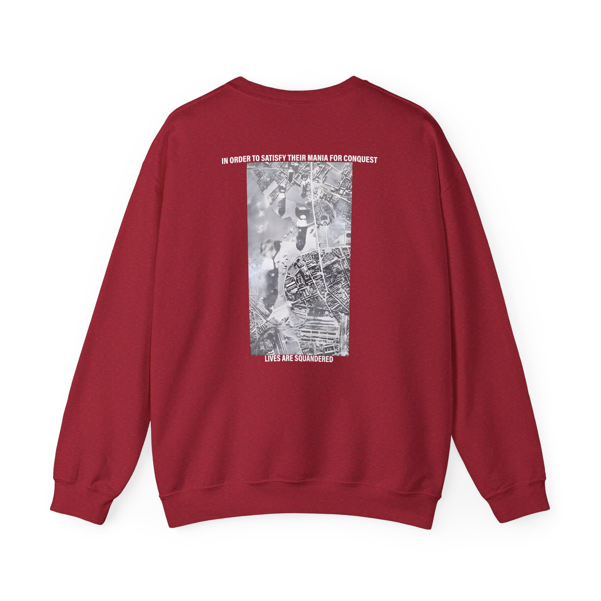 Discharge Why? Unisex Heavy Blendâ„¢ Crewneck Sweatshirt