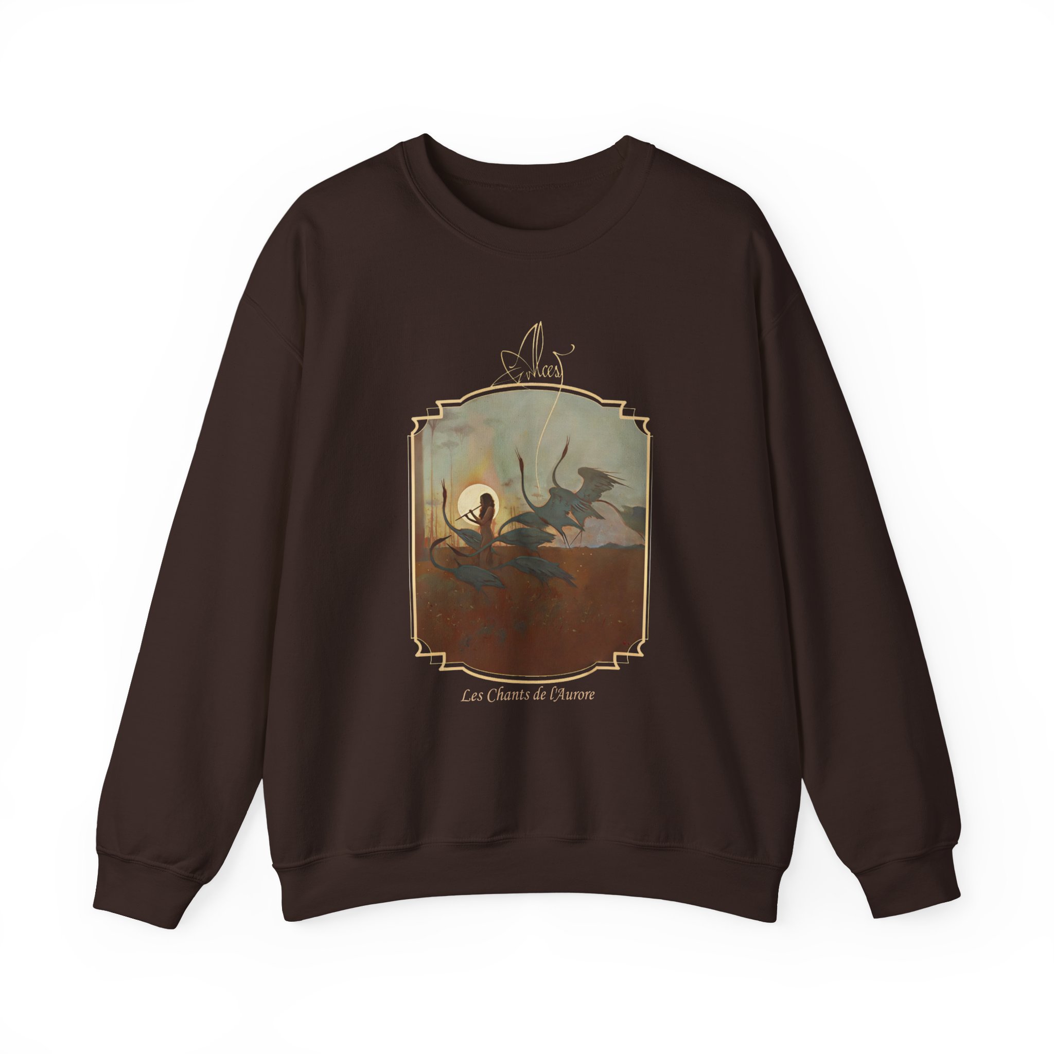 Alcest Les Chants De L'aurore North American Tour 2025 Unisex Heavy Blendâ„¢ Crewneck Sweatshirt