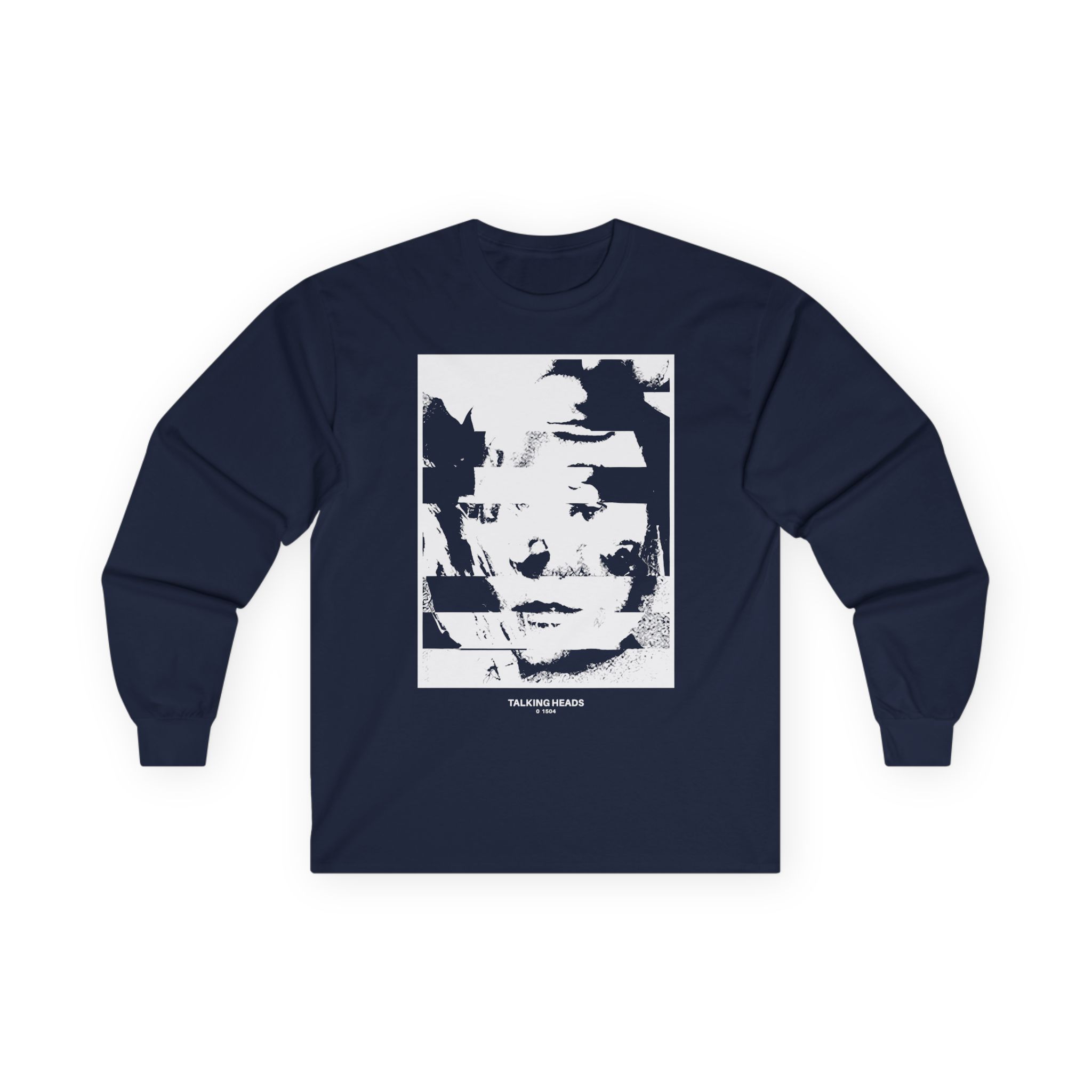 Talking Heads Face Collage Stop Making Sense Unisex Ultra Cotton Long Sleeve Tee