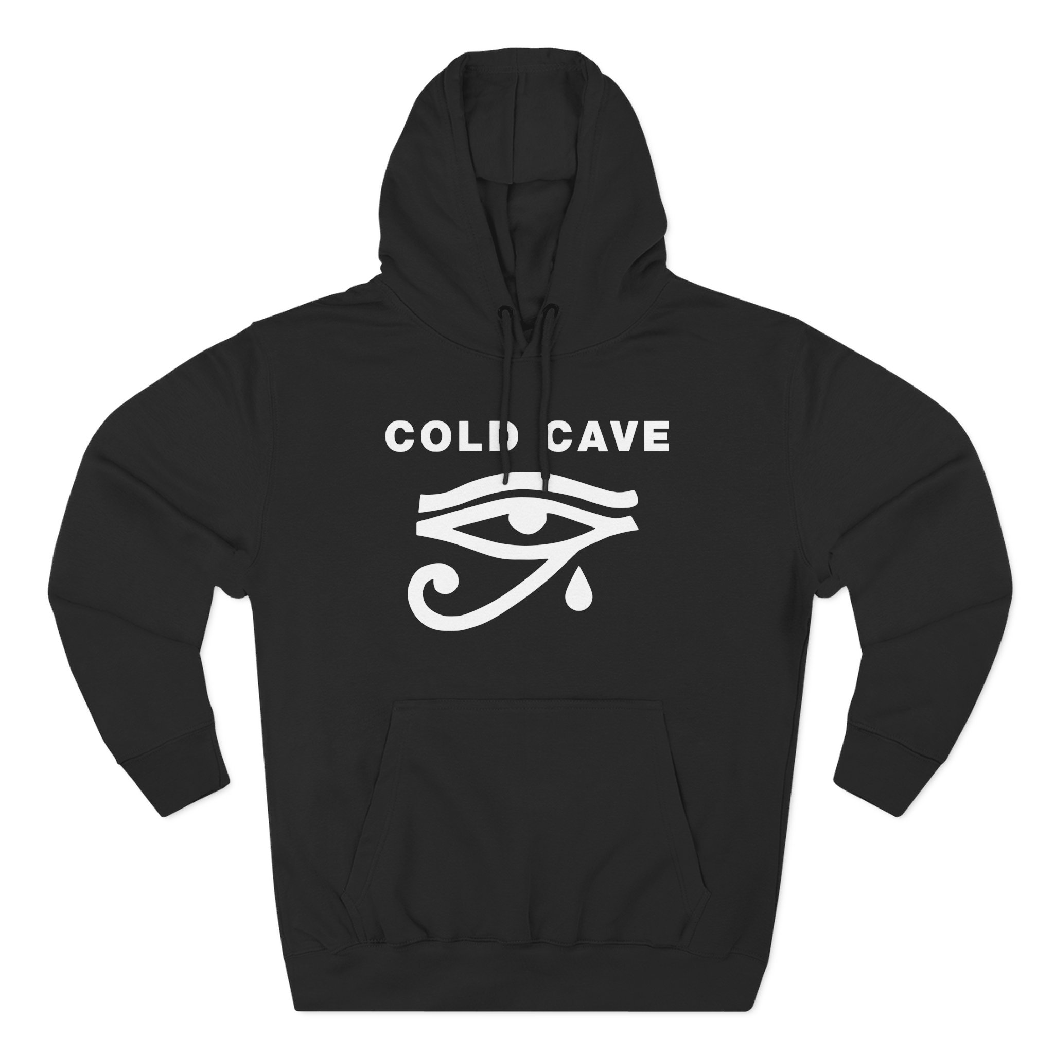 Cold Cave Eye Three-Panel Fleece Hoodie