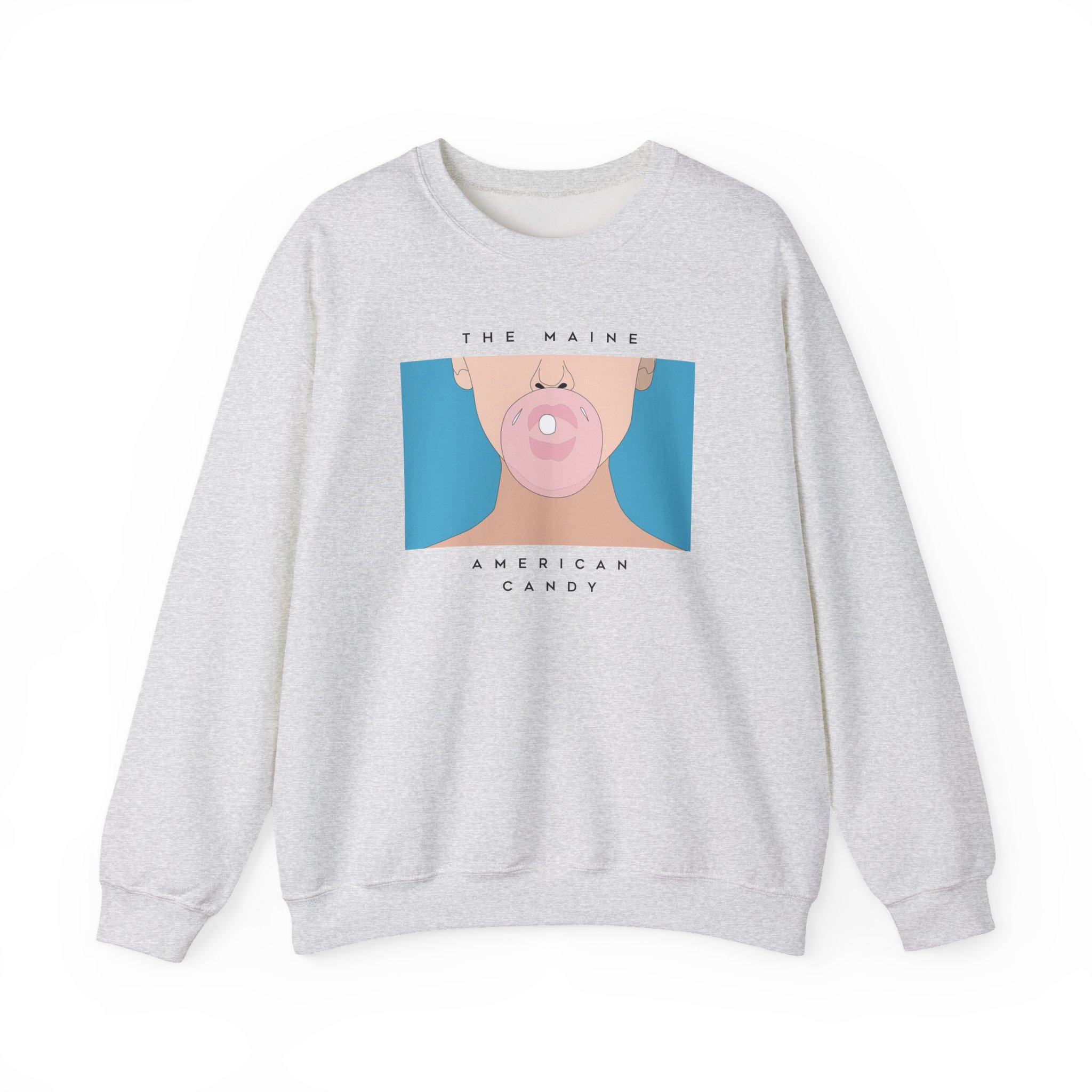 The Maine American Candy Unisex Heavy Blend Crewneck Sweatshirt