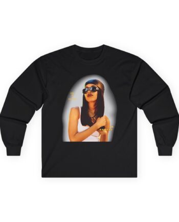 Aaliyah OIAM Portrait Unisex Ultra Cotton Long Sleeve Tee