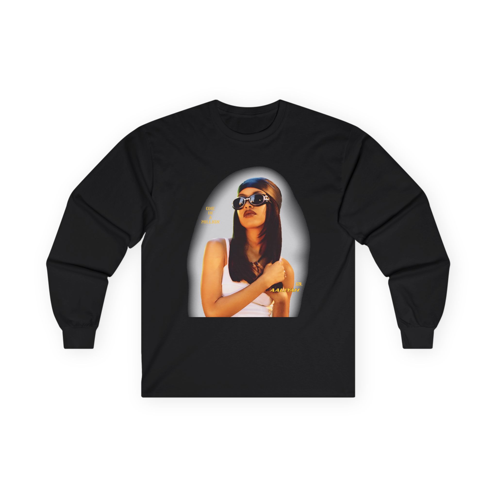 Aaliyah OIAM Portrait Unisex Ultra Cotton Long Sleeve Tee
