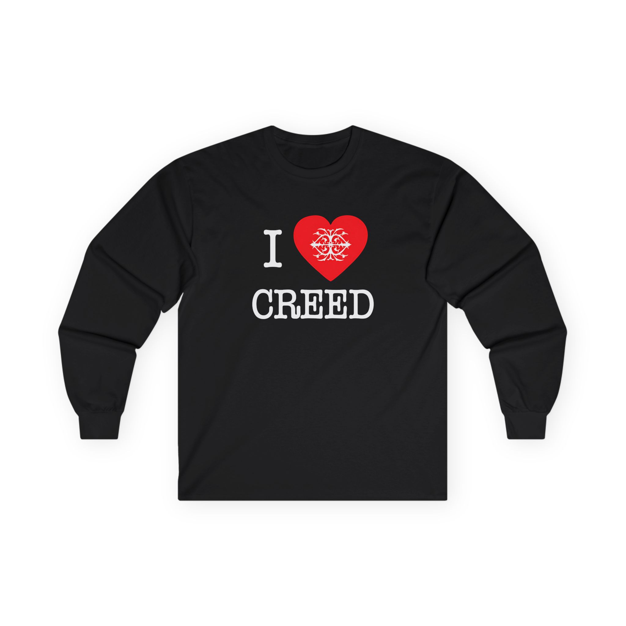 Creed, I Heart Creed Unisex Ultra Cotton Long Sleeve Tee