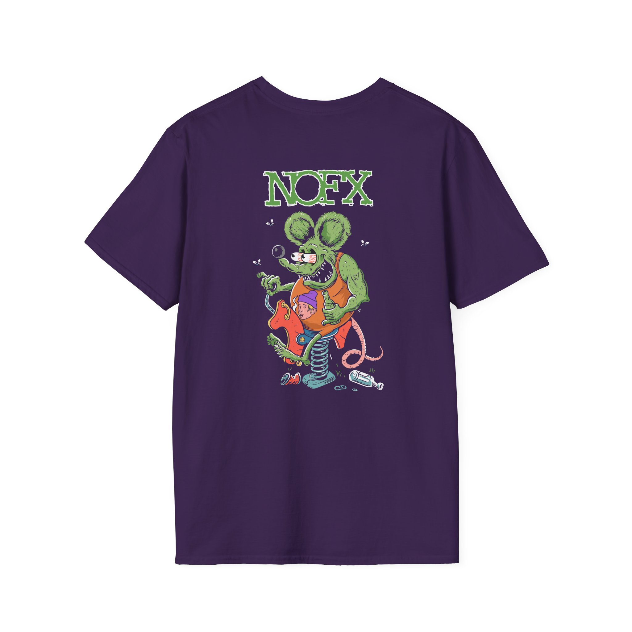 Nofx Rat Fink Unisex Softstyle T-Shirt