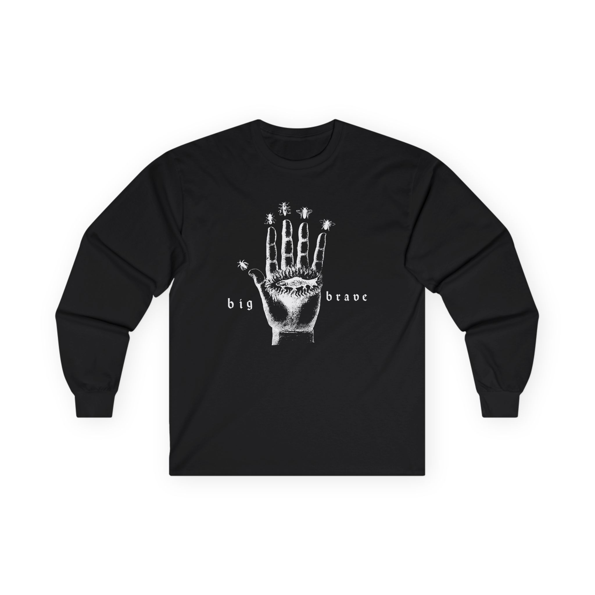 Big Brave Hand Unisex Ultra Cotton Long Sleeve Tee