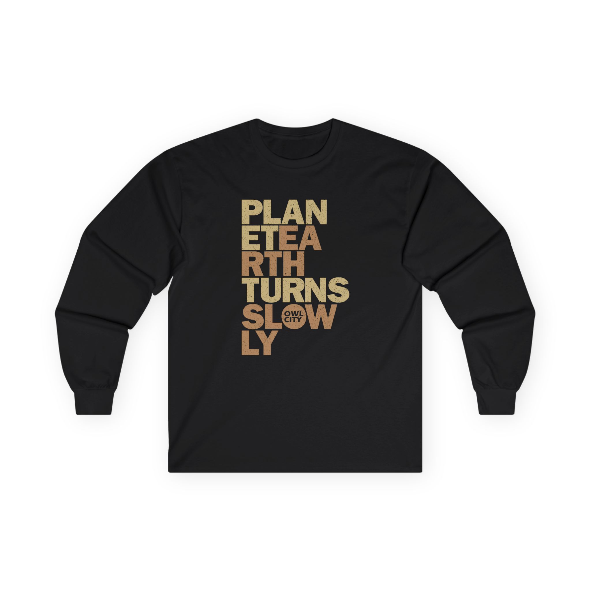 Owl City Planet Earth Turns Slowly Unisex Ultra Cotton Long Sleeve Tee