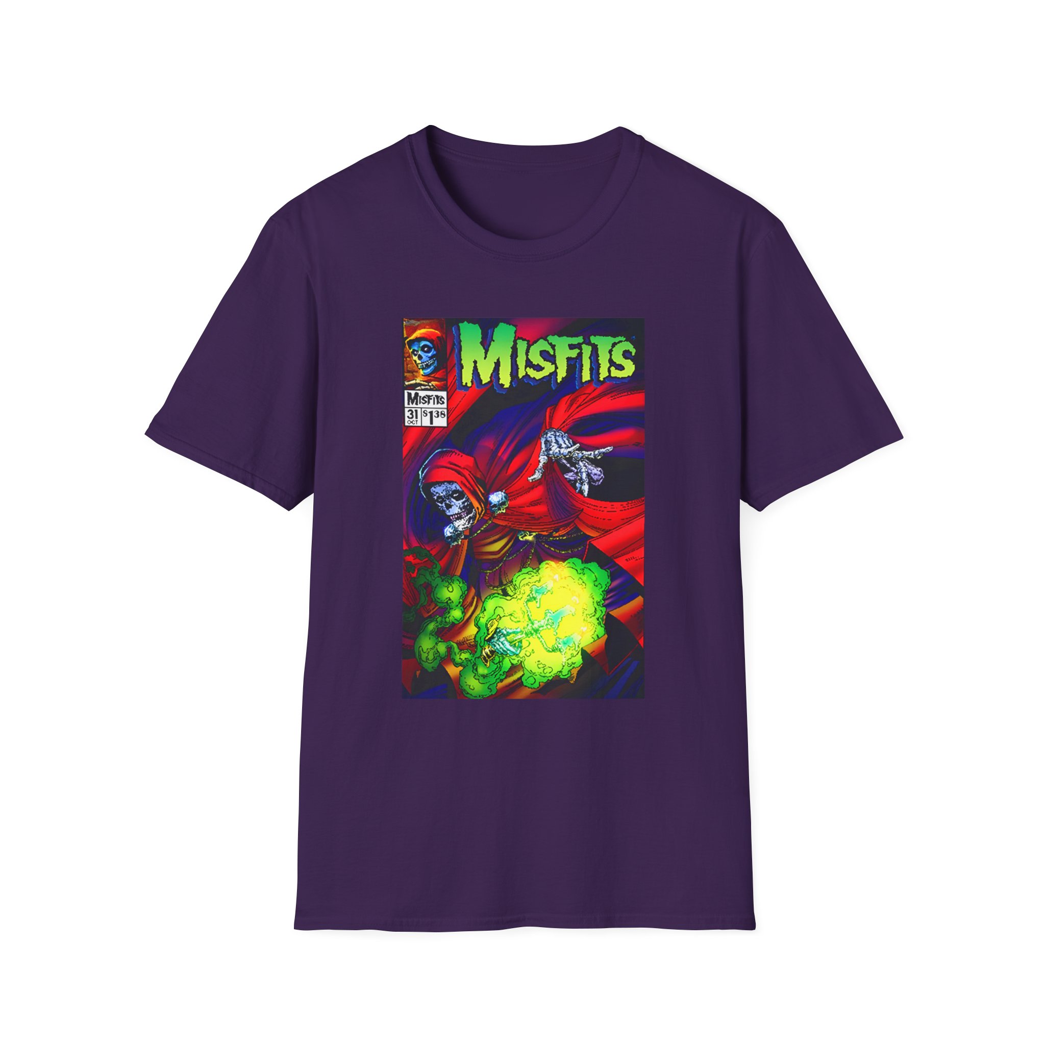 Misfits Misfits Hell Fiend Unisex Softstyle T-Shirt