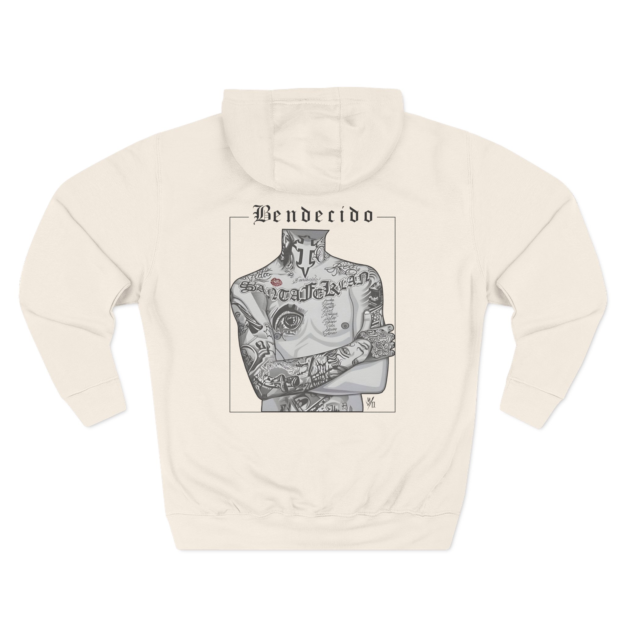 Santa Fe Klan Three-Panel Fleece Hoodie