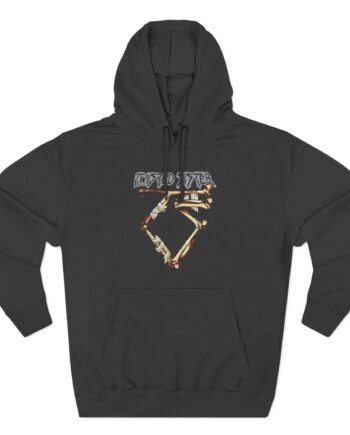 Popfunk Twisted Sister Bone Logo Three-Panel Fleece Hoodie