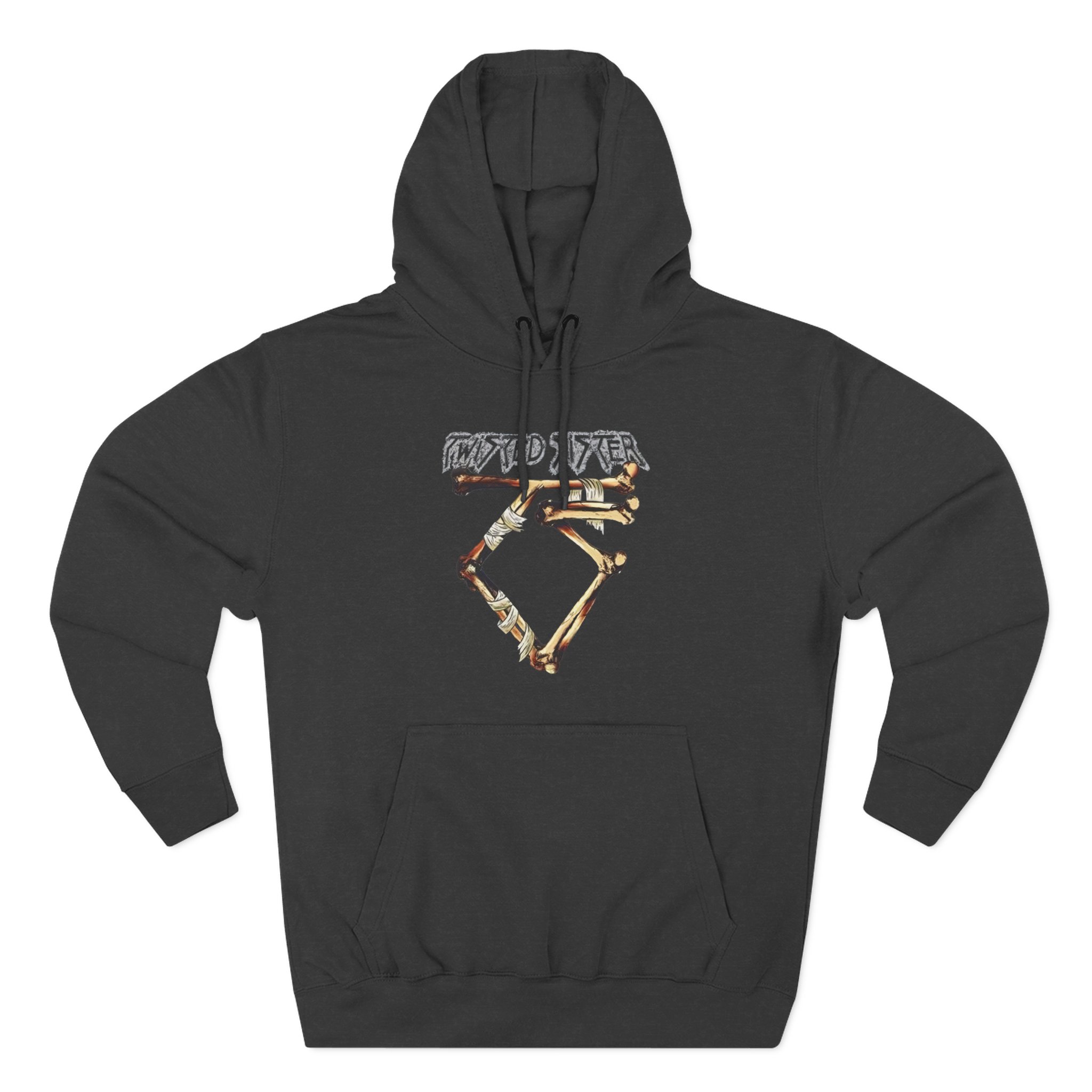 Popfunk Twisted Sister Bone Logo Three-Panel Fleece Hoodie