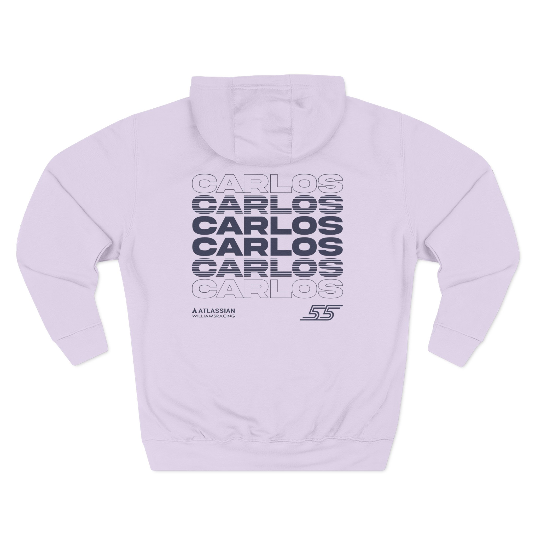 Carlos Sainz Atlassian Williams Racing Three-Panel Fleece Hoodie