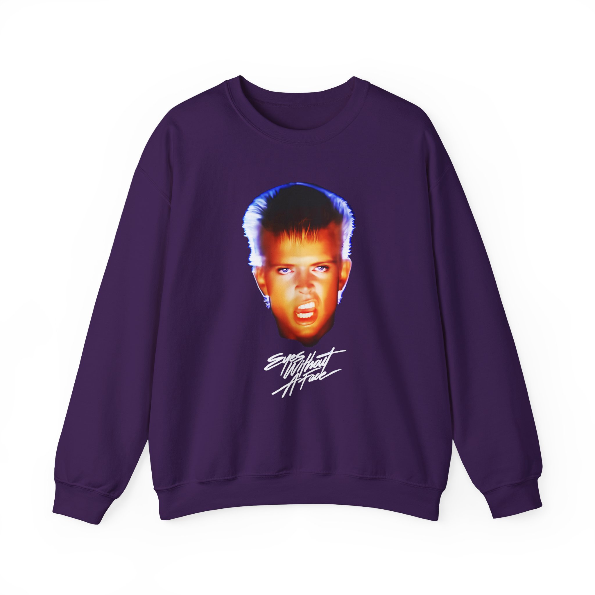 Billy Idol Eyes Without a Face Photo Unisex Heavy Blendâ„¢ Crewneck Sweatshirt