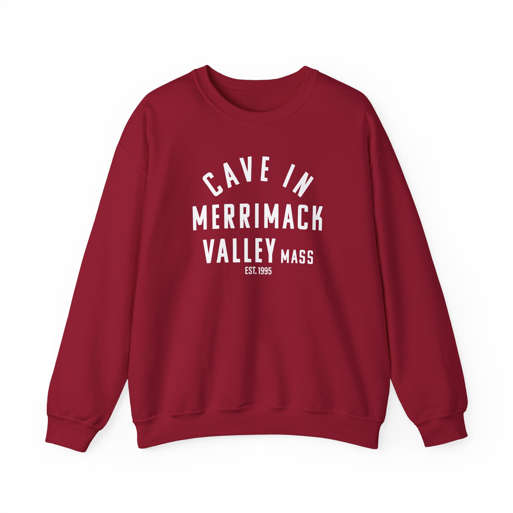 Cave in Merrimack Valley Unisex Heavy Blendâ„¢ Crewneck Sweatshirt