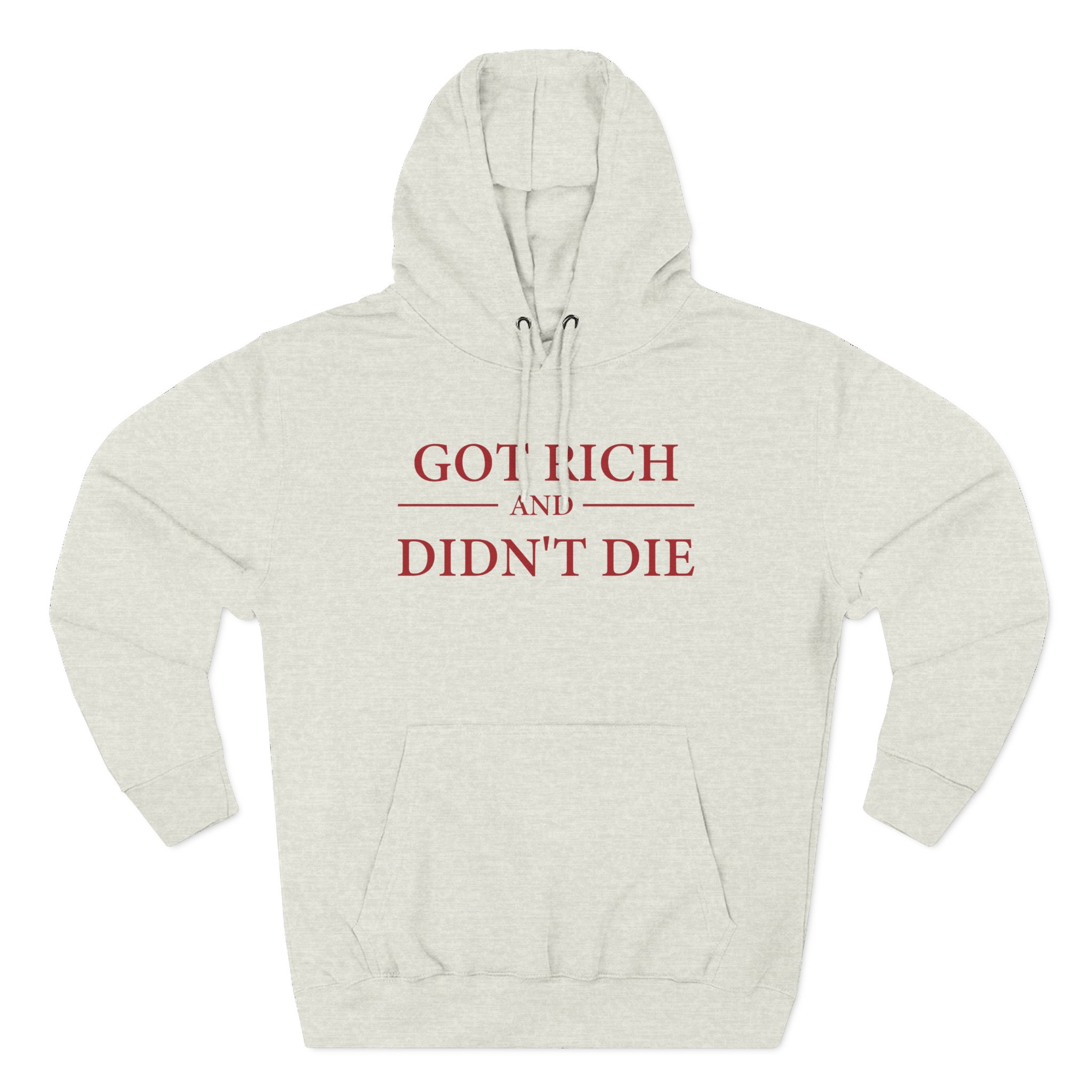 G Unit Got Rich & Didn’t Die Three-Panel Fleece Hoodie