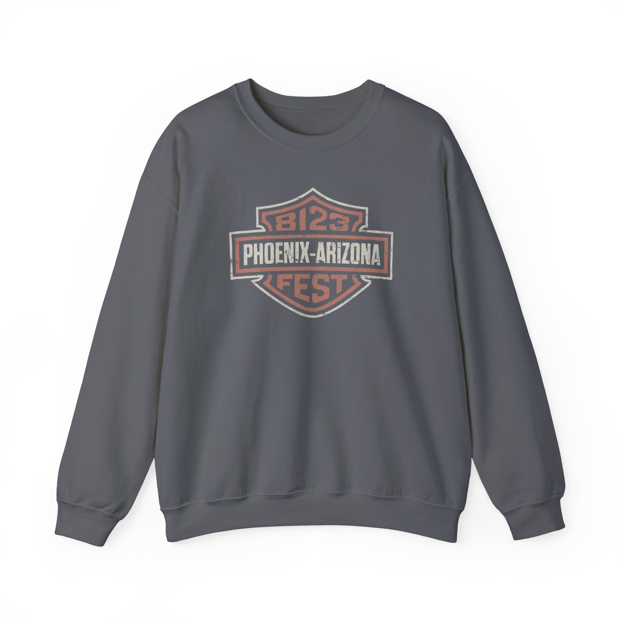 The Maine 8123 Fest Moto Unisex Heavy Blend Crewneck Sweatshirt