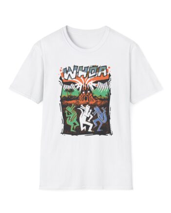 Grounded Max Dino Unisex Softstyle T-Shirt