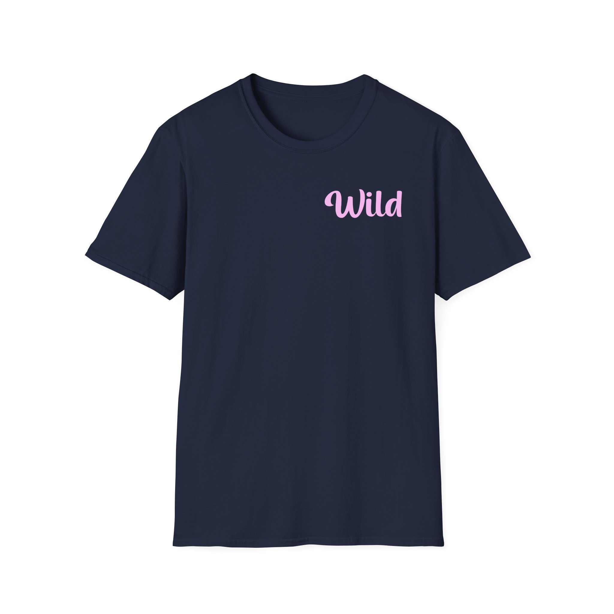 Wild Pink logo Unisex Softstyle T-Shirt