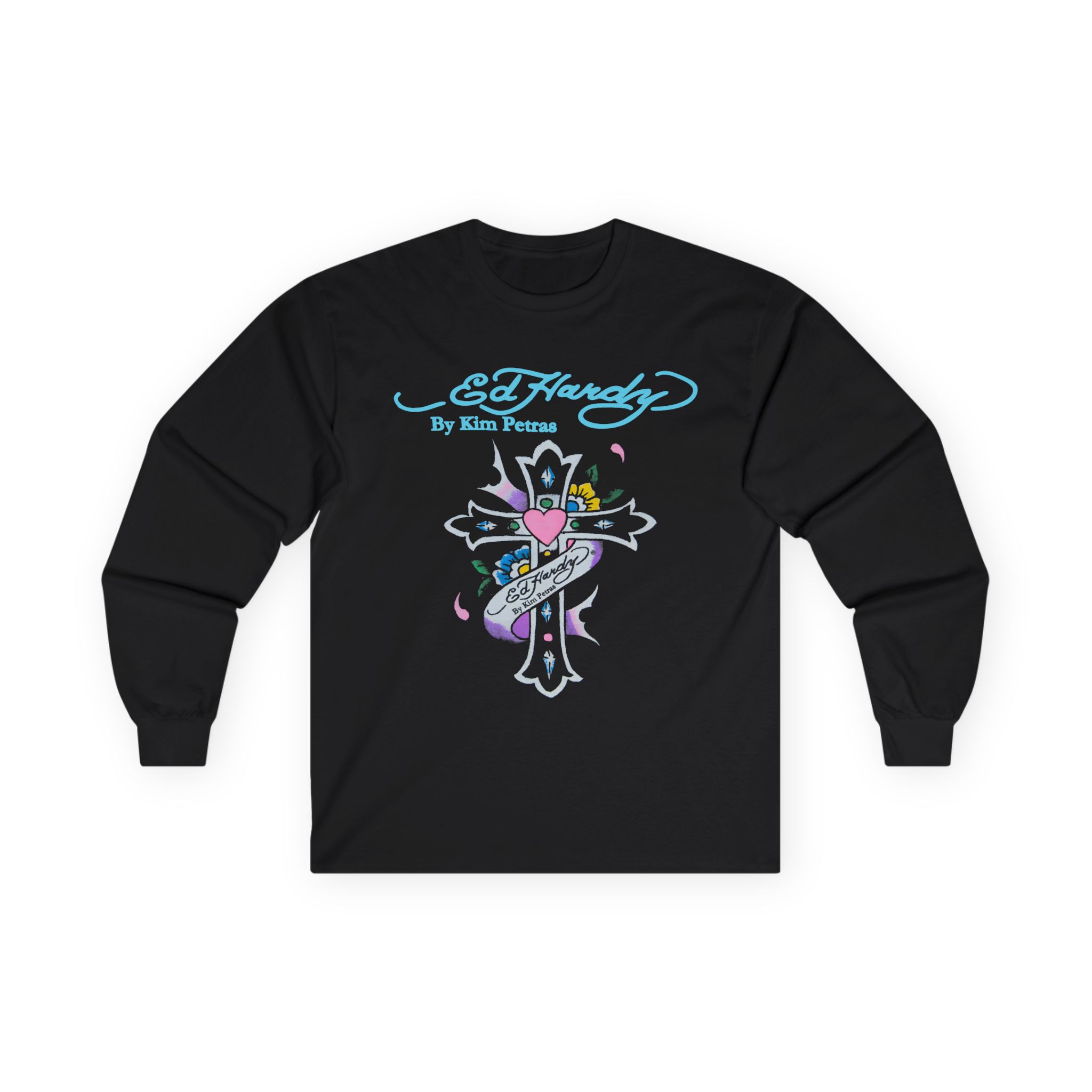 Kim Petras Cross Cut Off Unisex Ultra Cotton Long Sleeve Tee