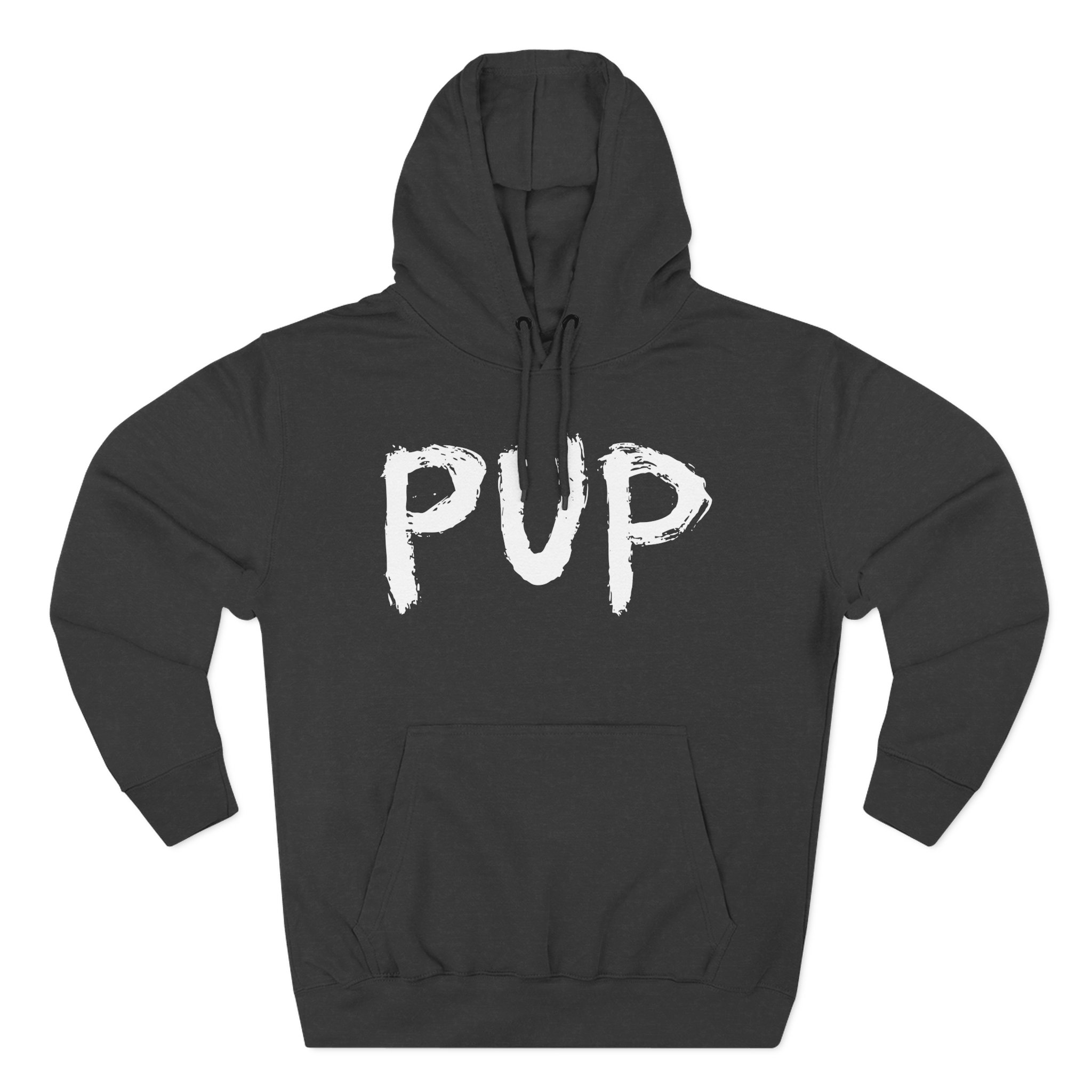 Pup Logo Three-Panel Fleece Hoodie