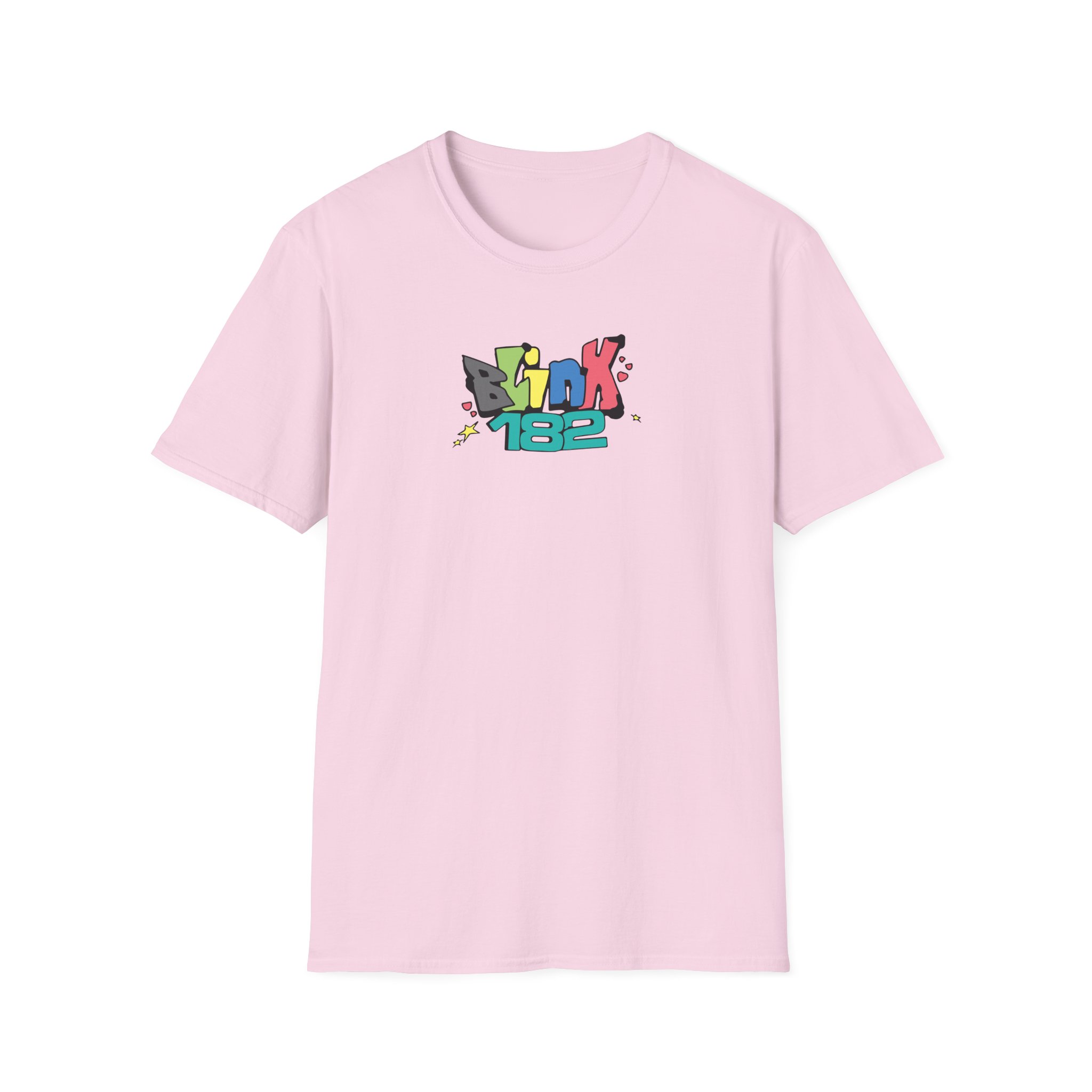 Blink 182 One More Time Tour Unisex Softstyle T-Shirt