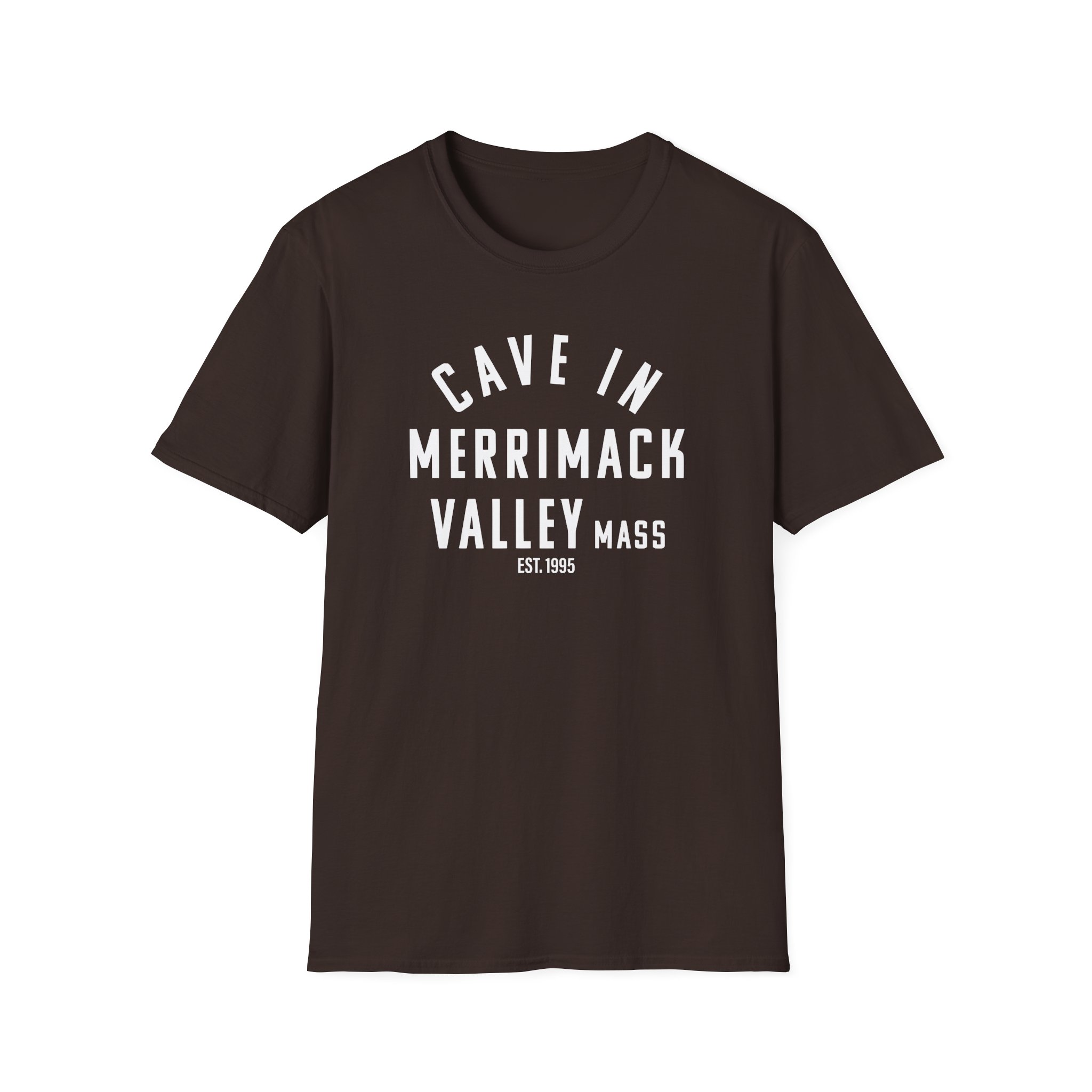 Cave in Merrimack Valley Unisex Softstyle T-Shirt
