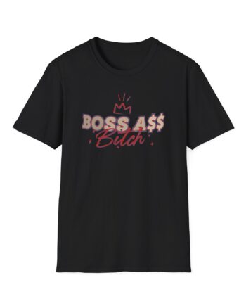 Ted Lasso Boss Ass Bitch Unisex Softstyle T-Shirt