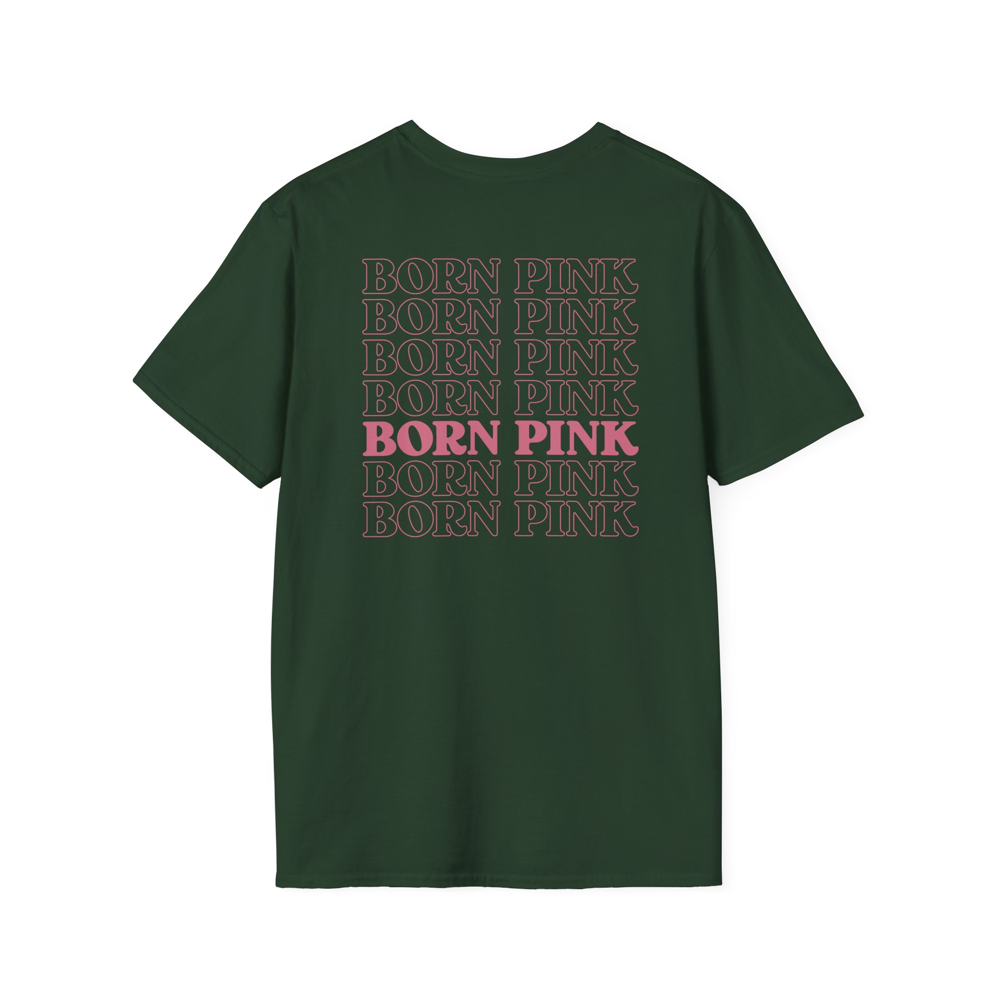 B Born Pink World Tour Unisex Softstyle T-Shirt