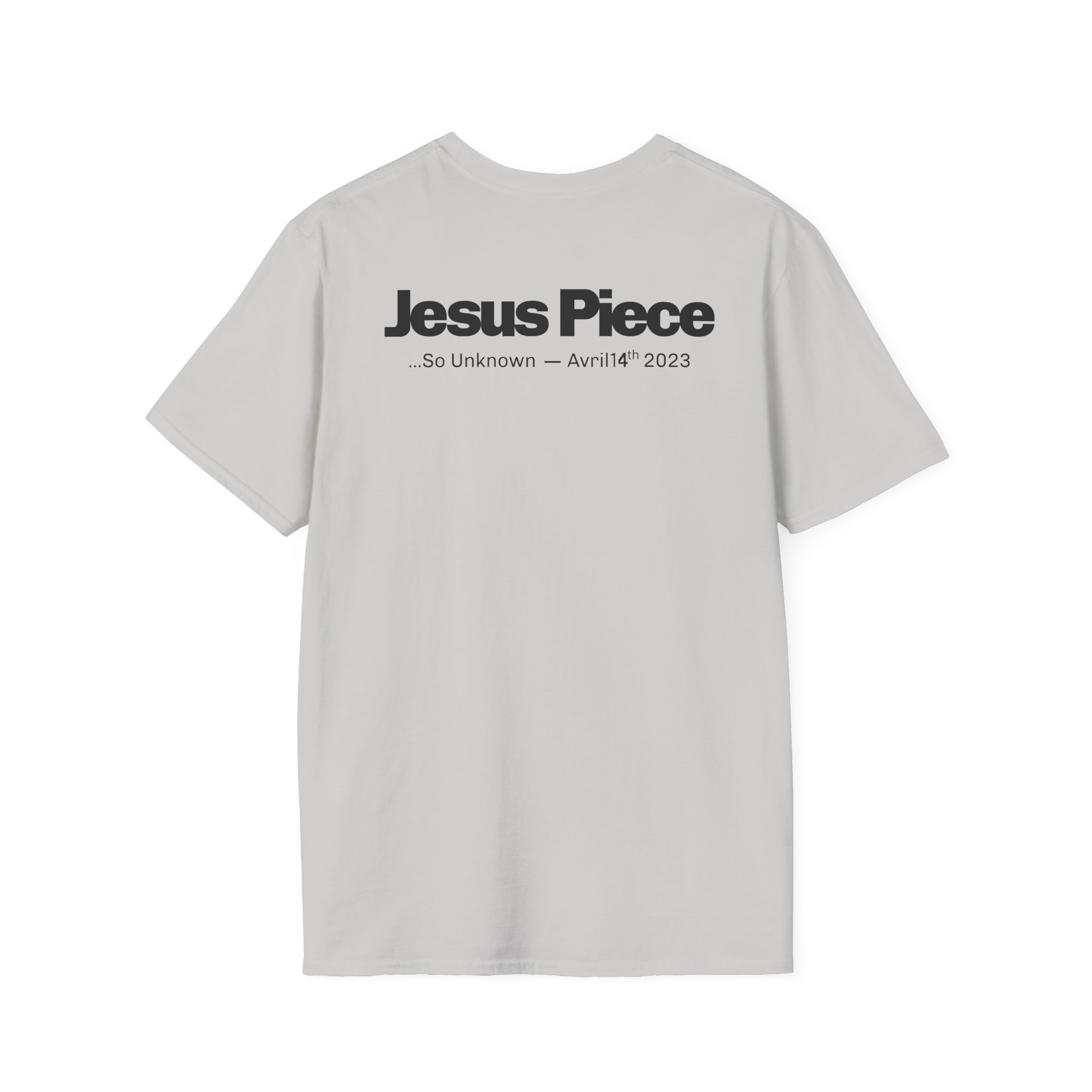 Jesus Piece Symbols Unisex Softstyle T-Shirt